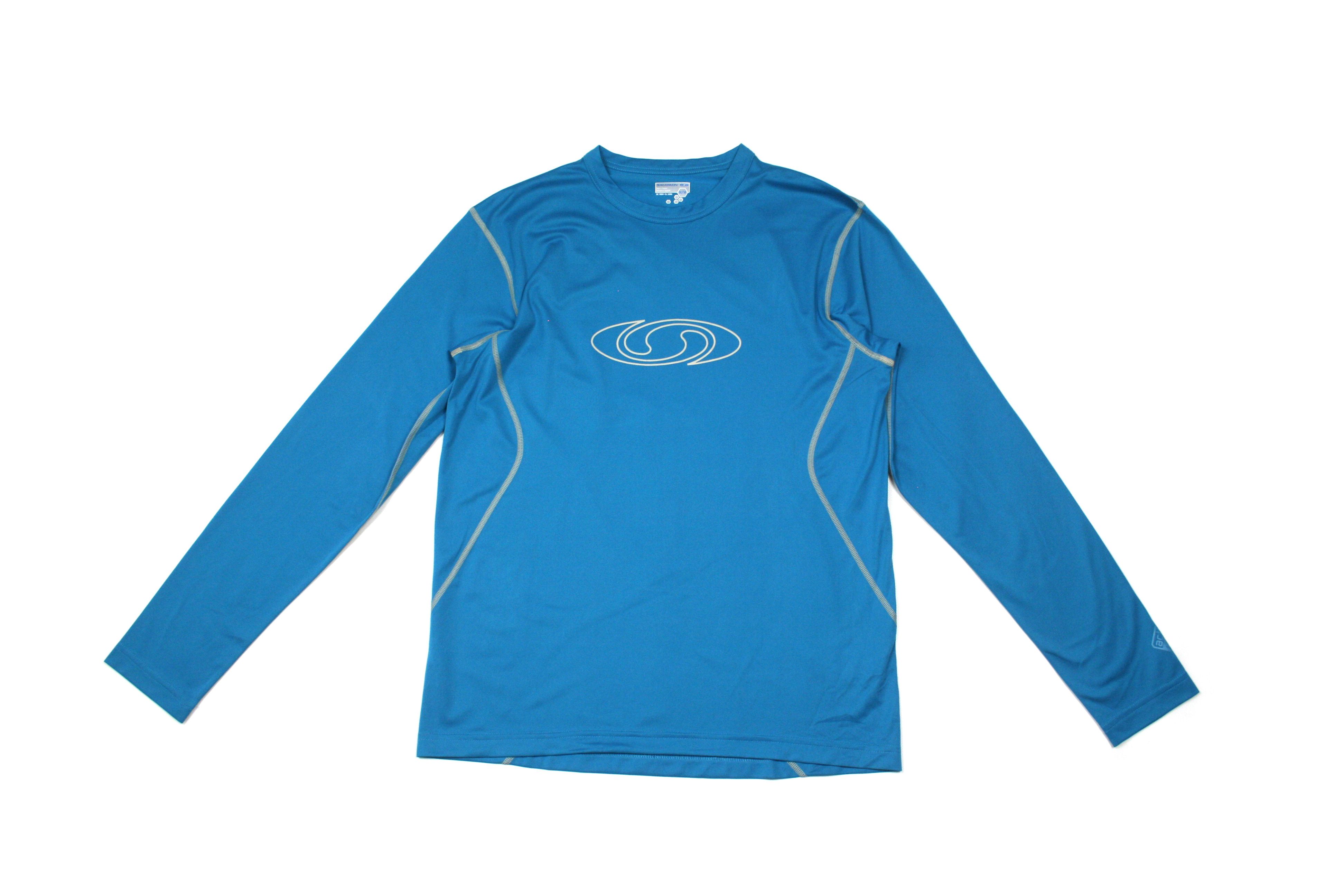 Salomon 2008 Big Logo ActiLite Stretch Longsleeve Size US M / EU 48-50 / 2 - 1 Thumbnail