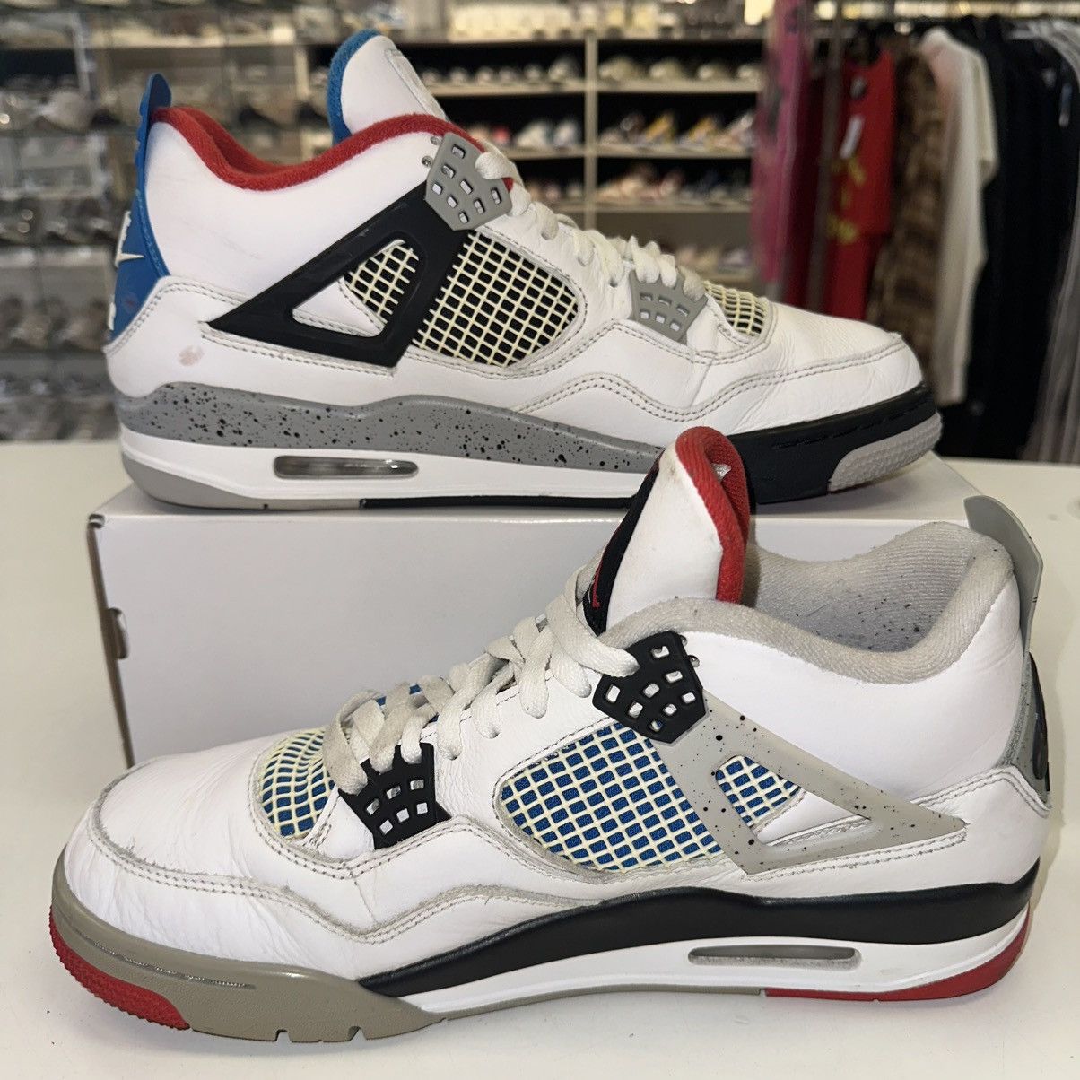 Jordan Brand Size 10.5 - Nike Air Jordan 4 Retro SE What The 4 CI1184-146 Size US 10.5 / EU 43-44 - 2 Thumbnail