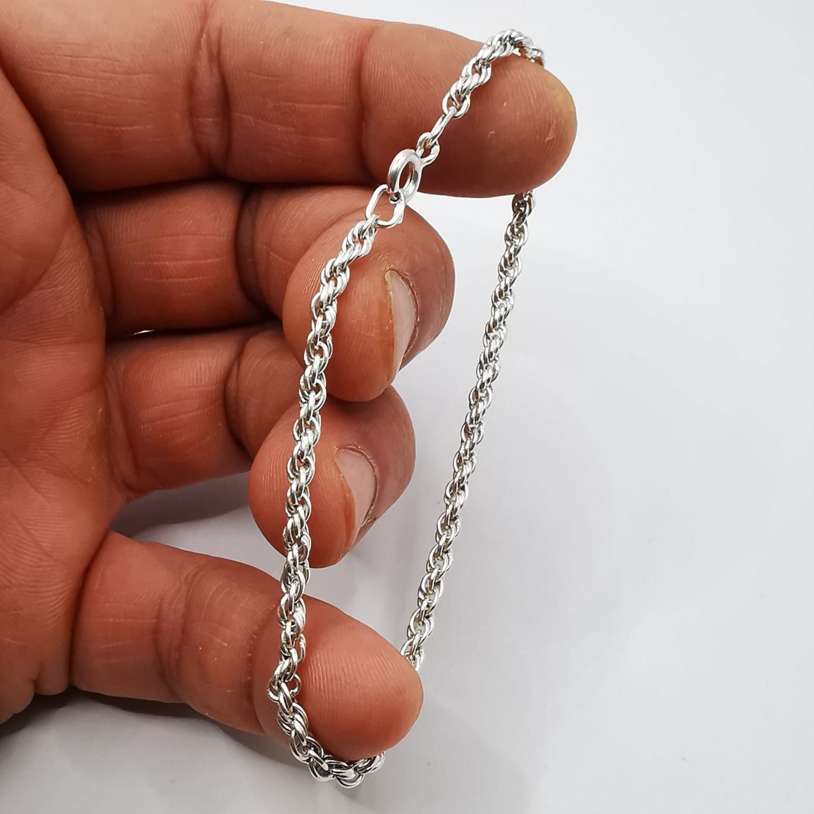Sterling Silver × Vintage Vintage 925 Sterling Silver bracelet Signed 4,77g Size ONE SIZE - 7 Thumbnail
