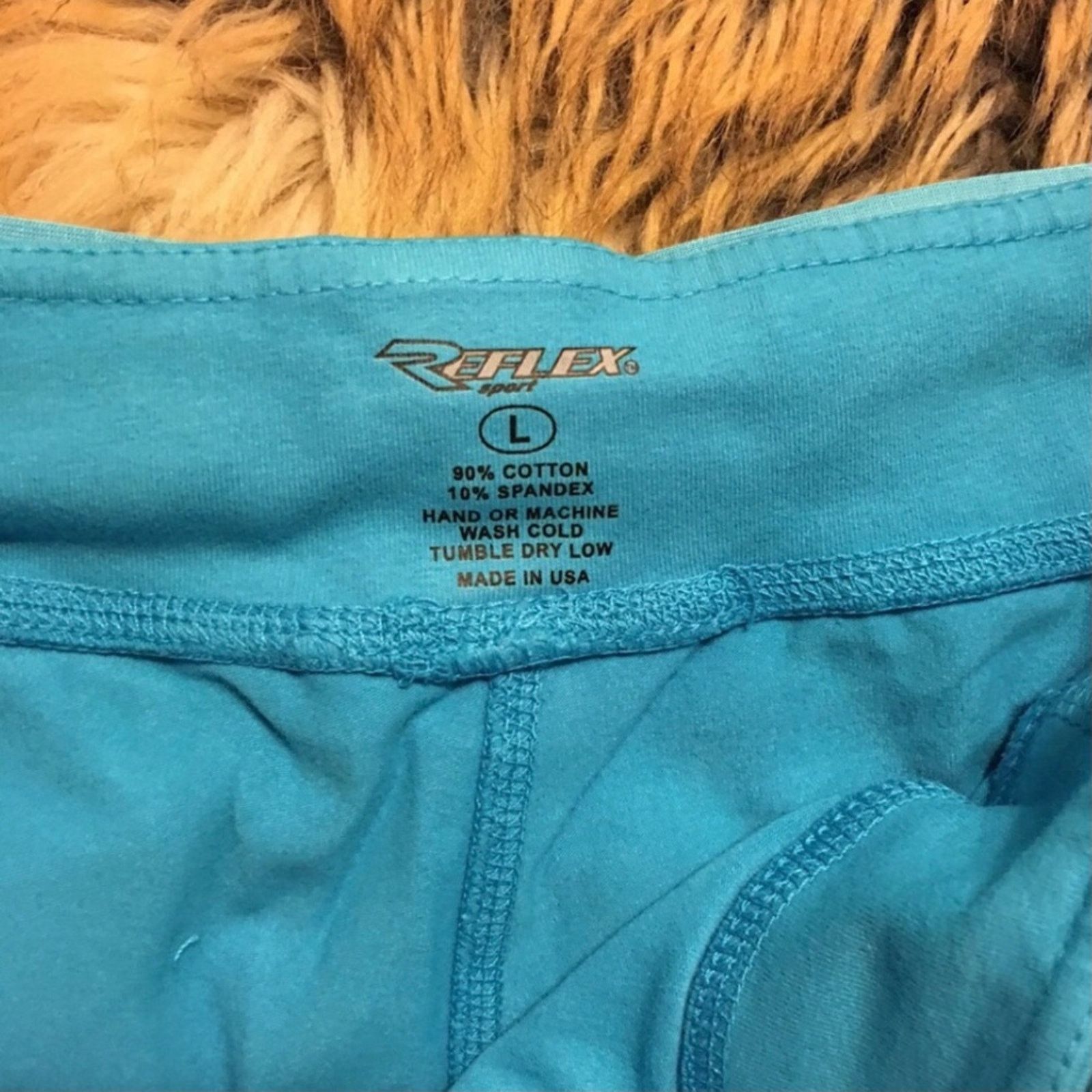 Other Reflex women’s fine activewear blue pants NWT L Size 34" / US 12 / IT 48 - 5 Thumbnail