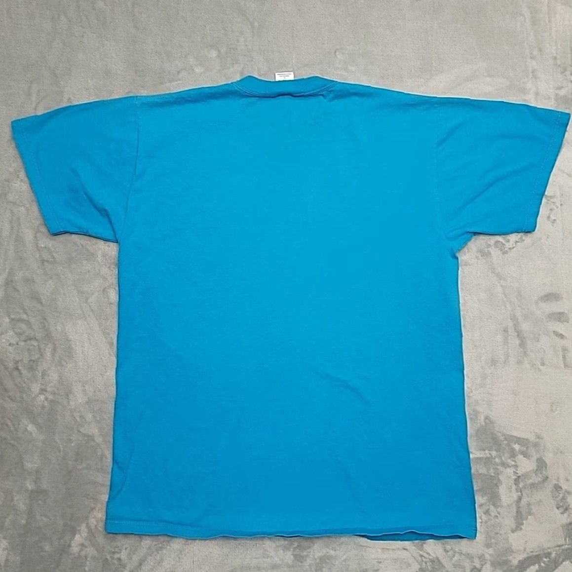 Vintage VINTAGE Russell Shirt Mens L Blue 100% Cotton Crewneck T-Shirt Made in USA USA" Size US L / EU 52-54 / 3 - 6 Thumbnail