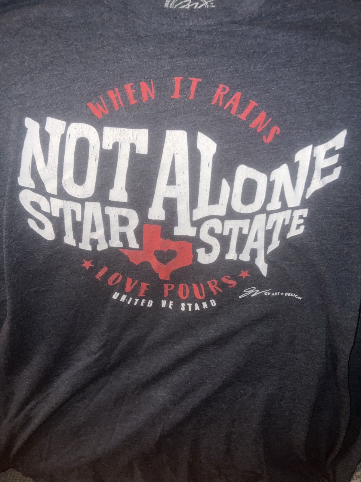 Hypebeast GV Art + Design Not Alone Star State Tee Size US XXL / EU 58 / 5 - 2 Thumbnail