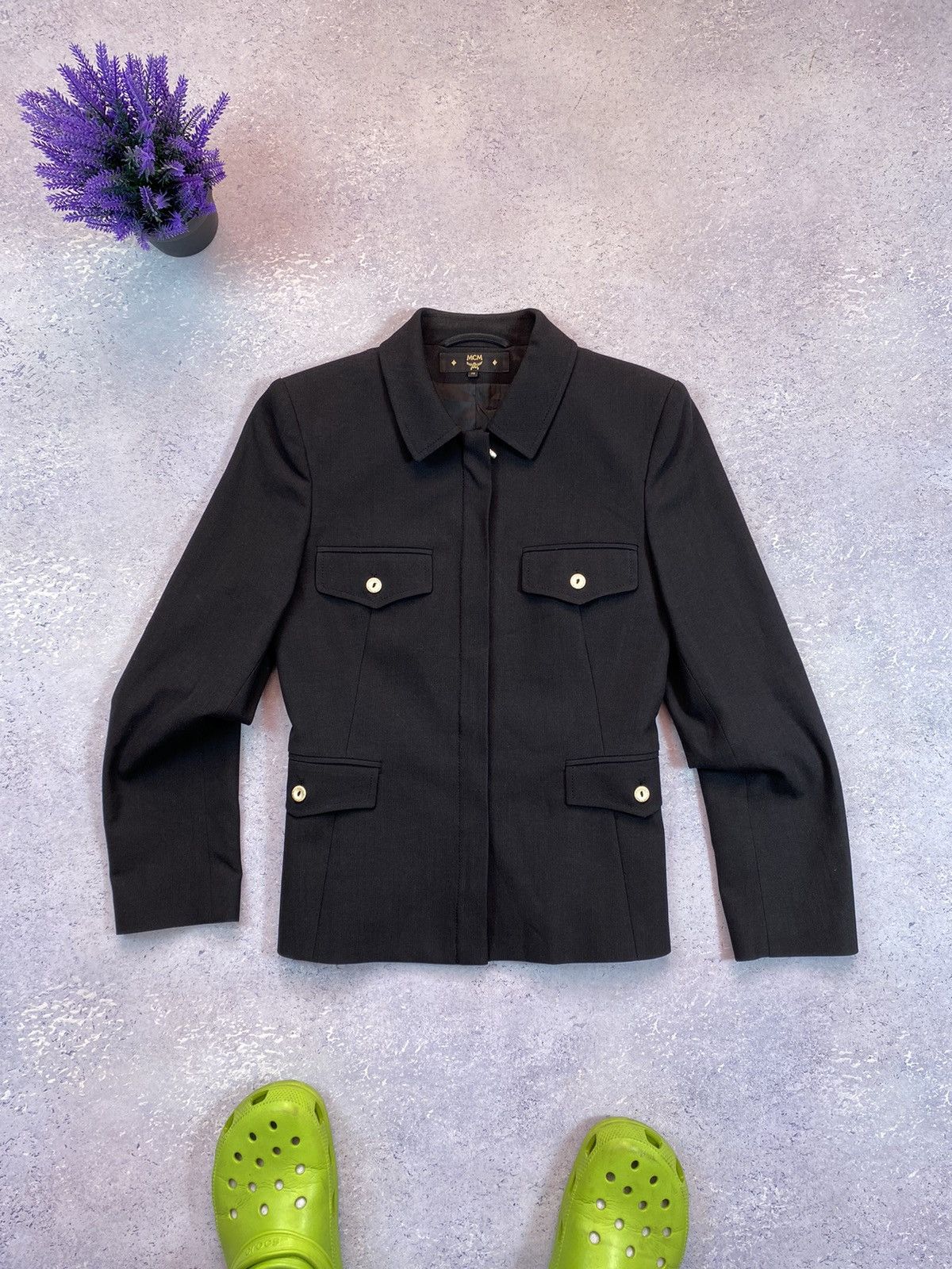 MCM MCM Women’s Blazer Jacket Size XS / US 0-2 / IT 36-38 - 2 Thumbnail