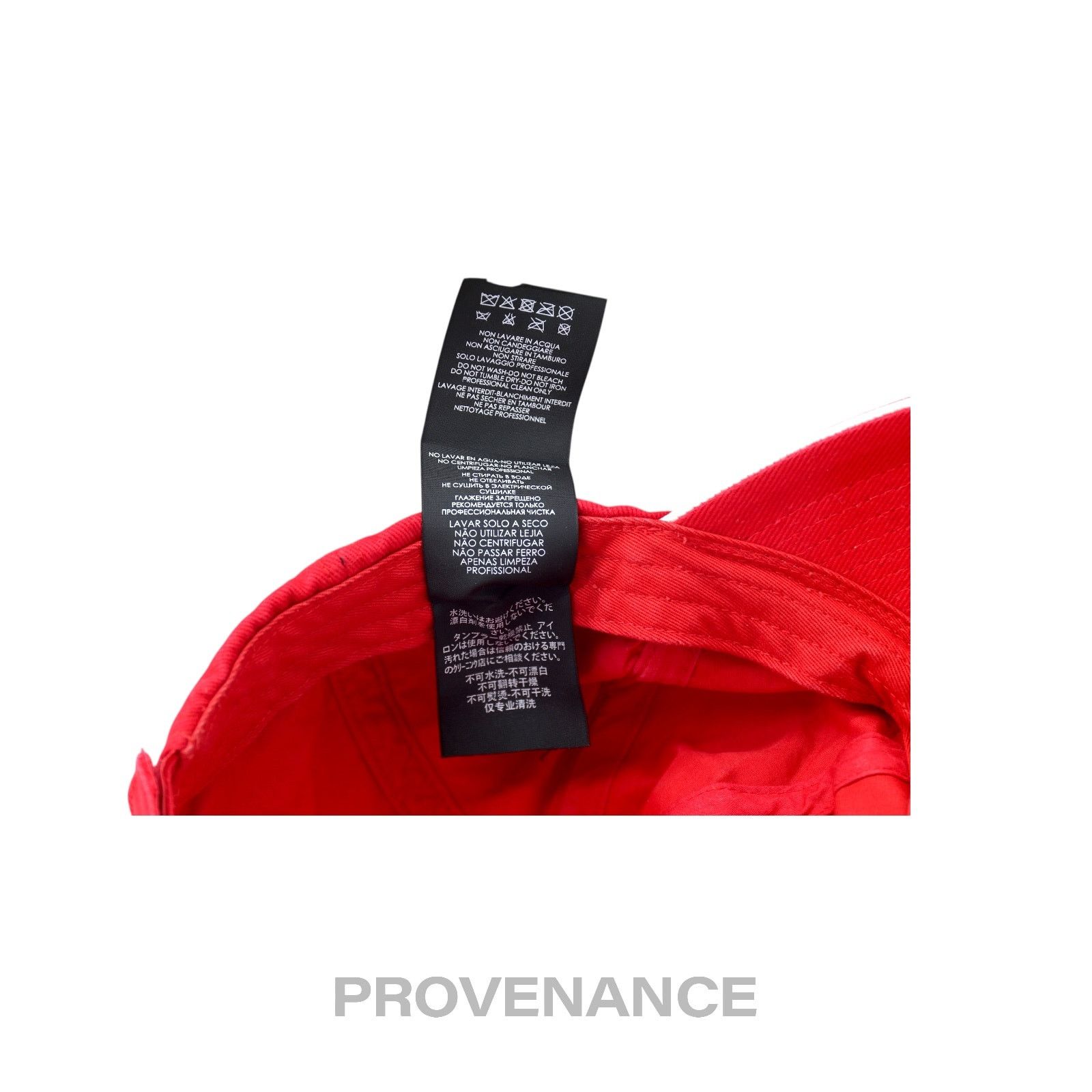 Balenciaga 🔴 Balenciaga Europa Cap - Red Size ONE SIZE - 11 Thumbnail