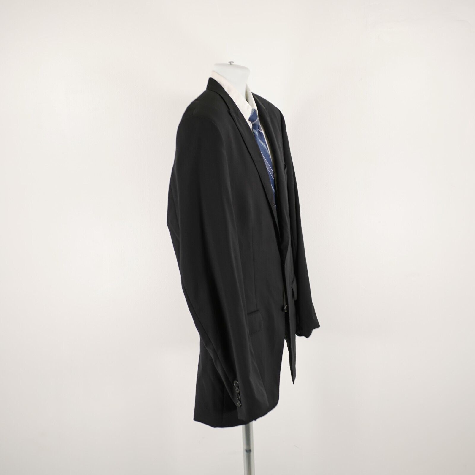 Calvin Klein Calvin Klein Black Wool Peak Label 2 Button Blazer / Suit Ja Size 40R - 8 Thumbnail