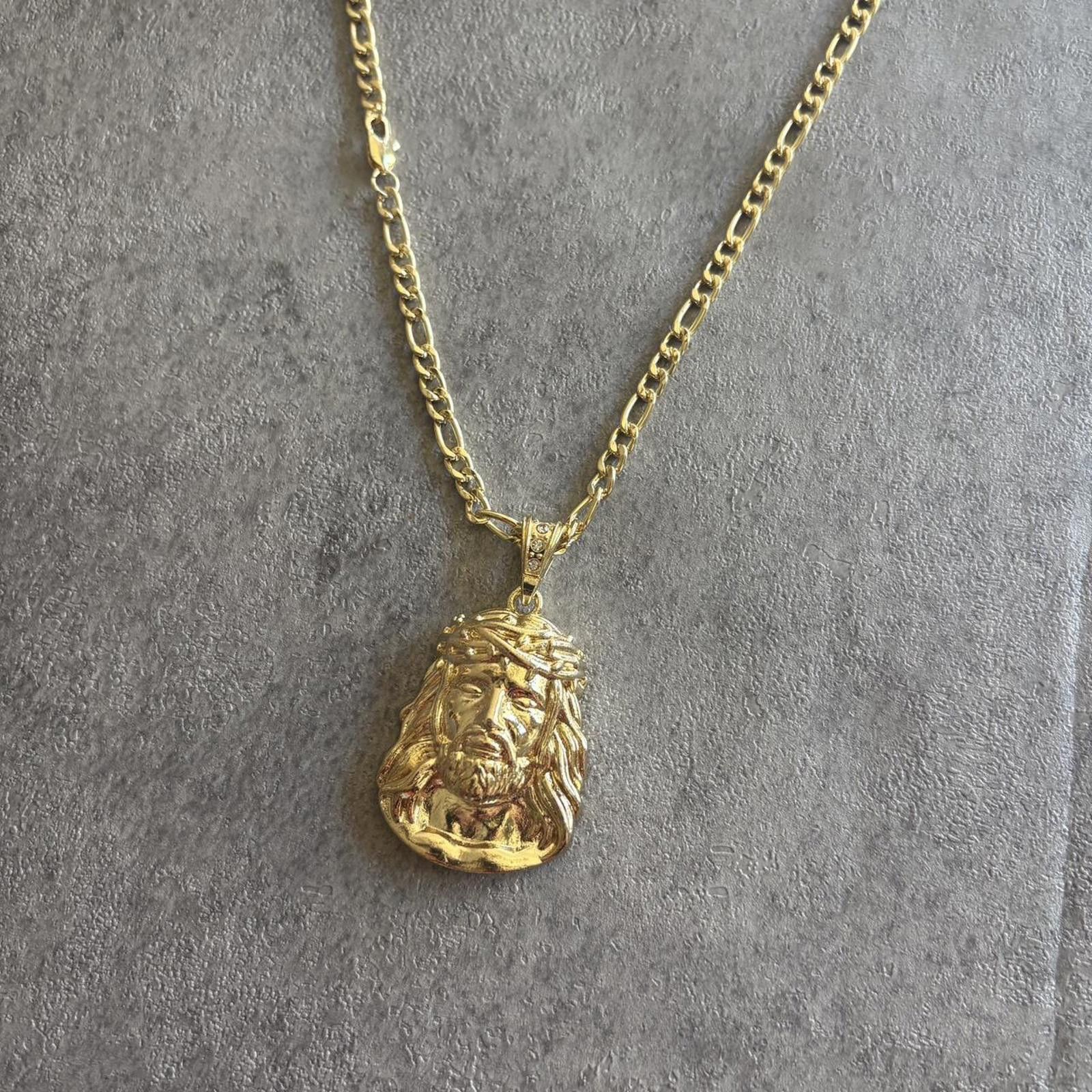 Other Boho Gold Jesus pendant necklace bundle Size ONE SIZE - 3 Thumbnail
