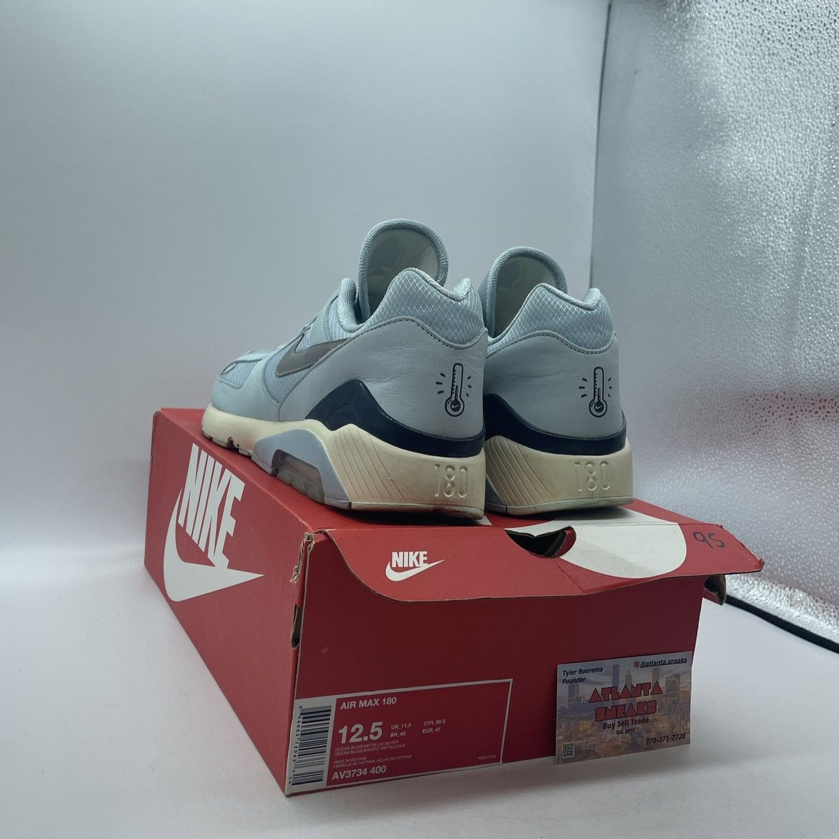 Nike Air max 180 ice Size US 12.5 / EU 45-46 - 4 Thumbnail