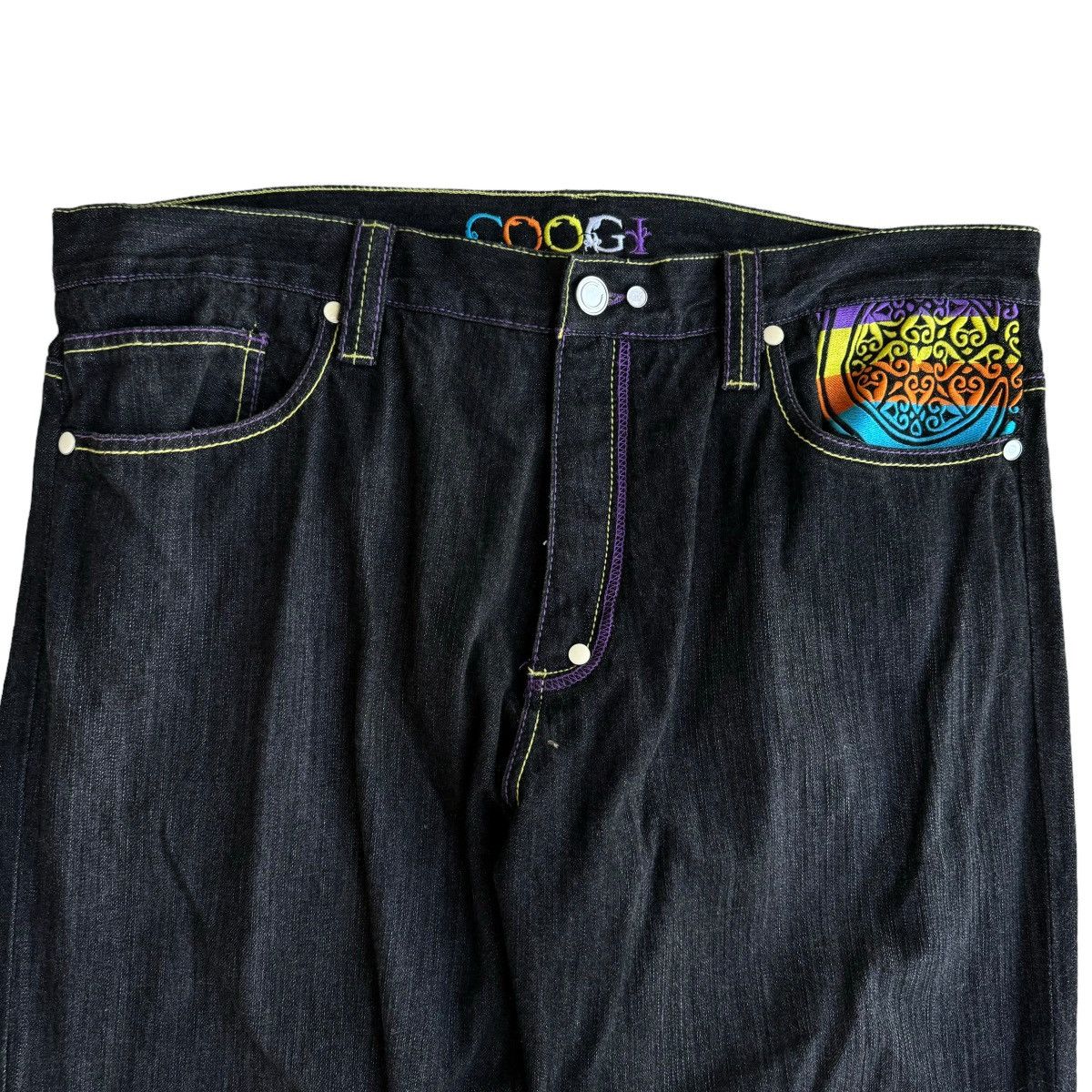 Coogi × JNCO × Vintage WIDE LEG COOGI BAGGY JEANS SKATER GRUNGE SOUTHPOLE Y2K Size US 40 / EU 56 - 8 Thumbnail