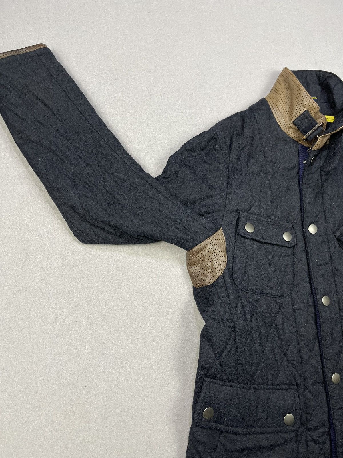 D by D D By D Syoukei Quilted Slang Pocket Long Jacket Size US S / EU 44-46 / 1 - 6 Thumbnail