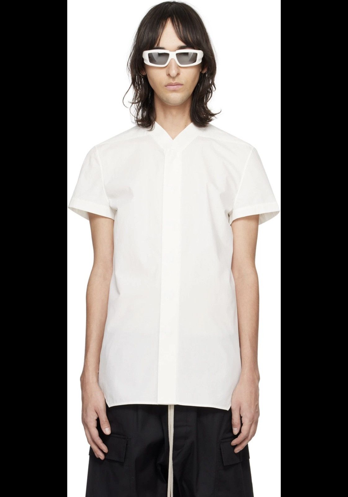 Rick Owens Snap button golf shirt Size US M / EU 48-50 / 2 - 2 Thumbnail