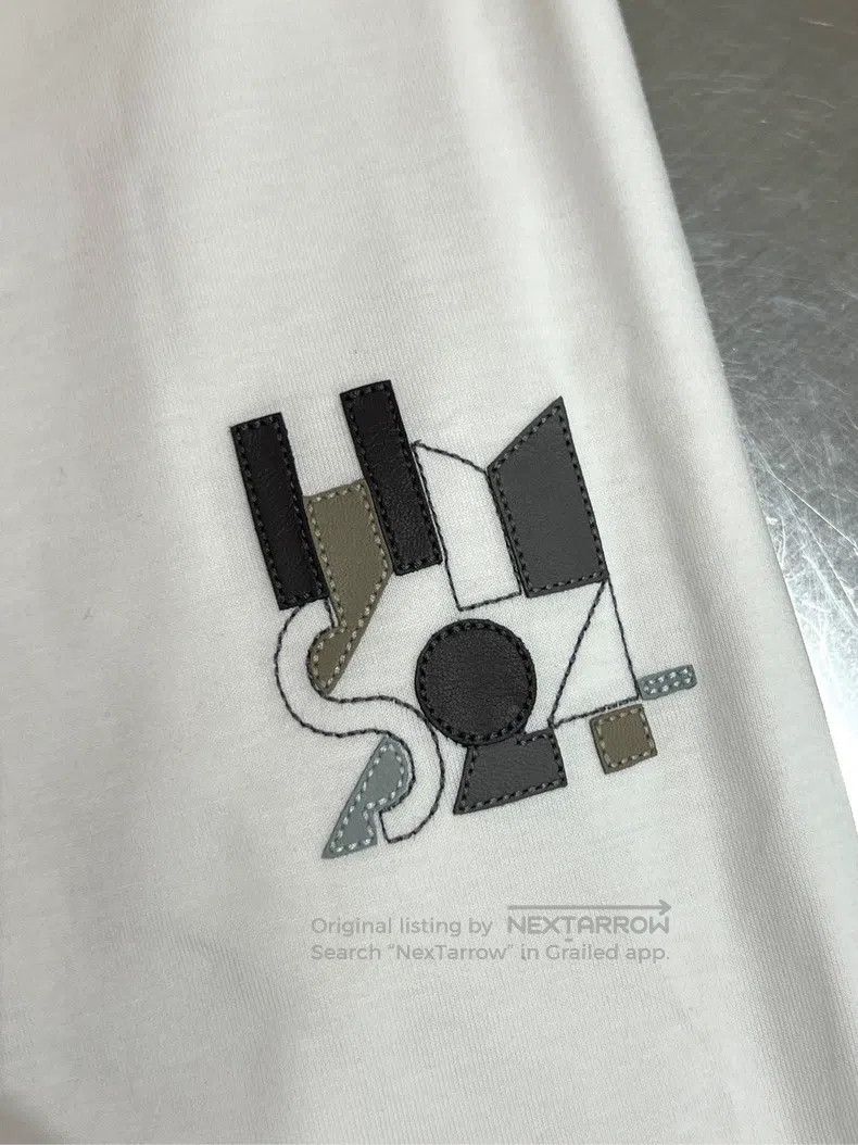Hermes Hermes Autumn/Winter cashmere knit sweater velký lov abstr Size US L / EU 52-54 / 3 - 6 Thumbnail