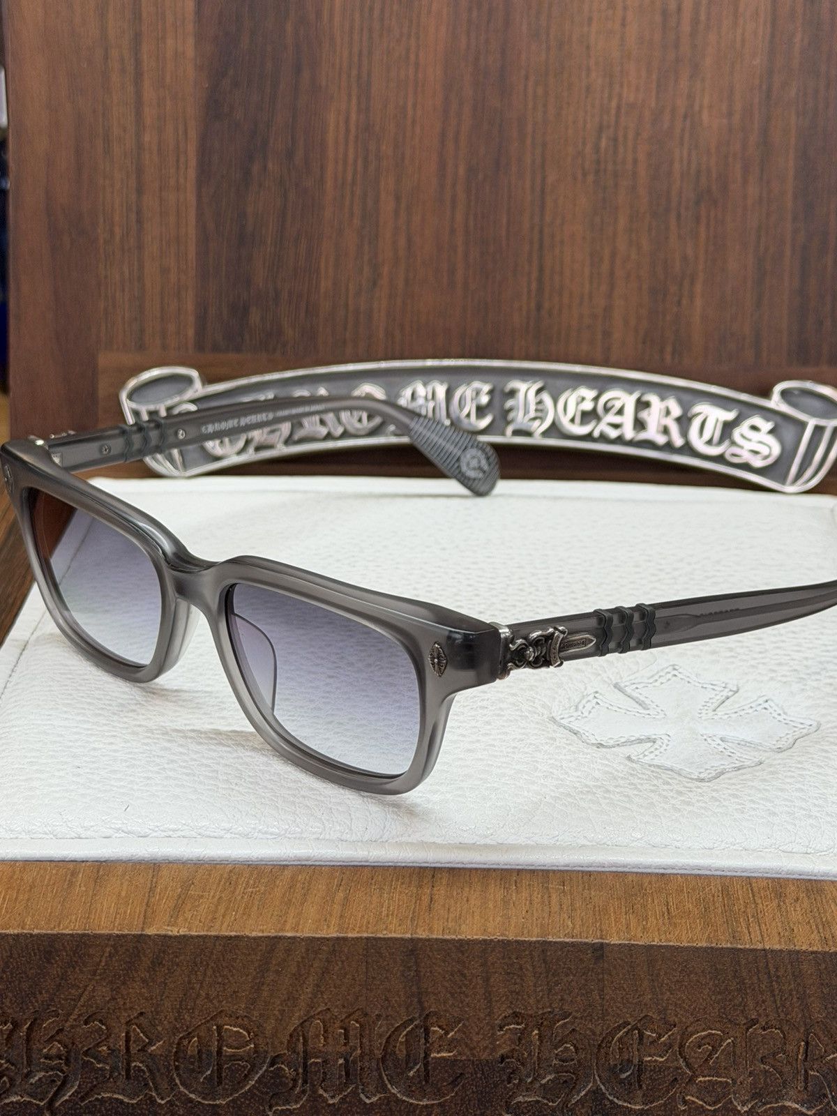 Chrome Hearts Chrome Hearts Testerical Sunglasses Size ONE SIZE - 7 Thumbnail