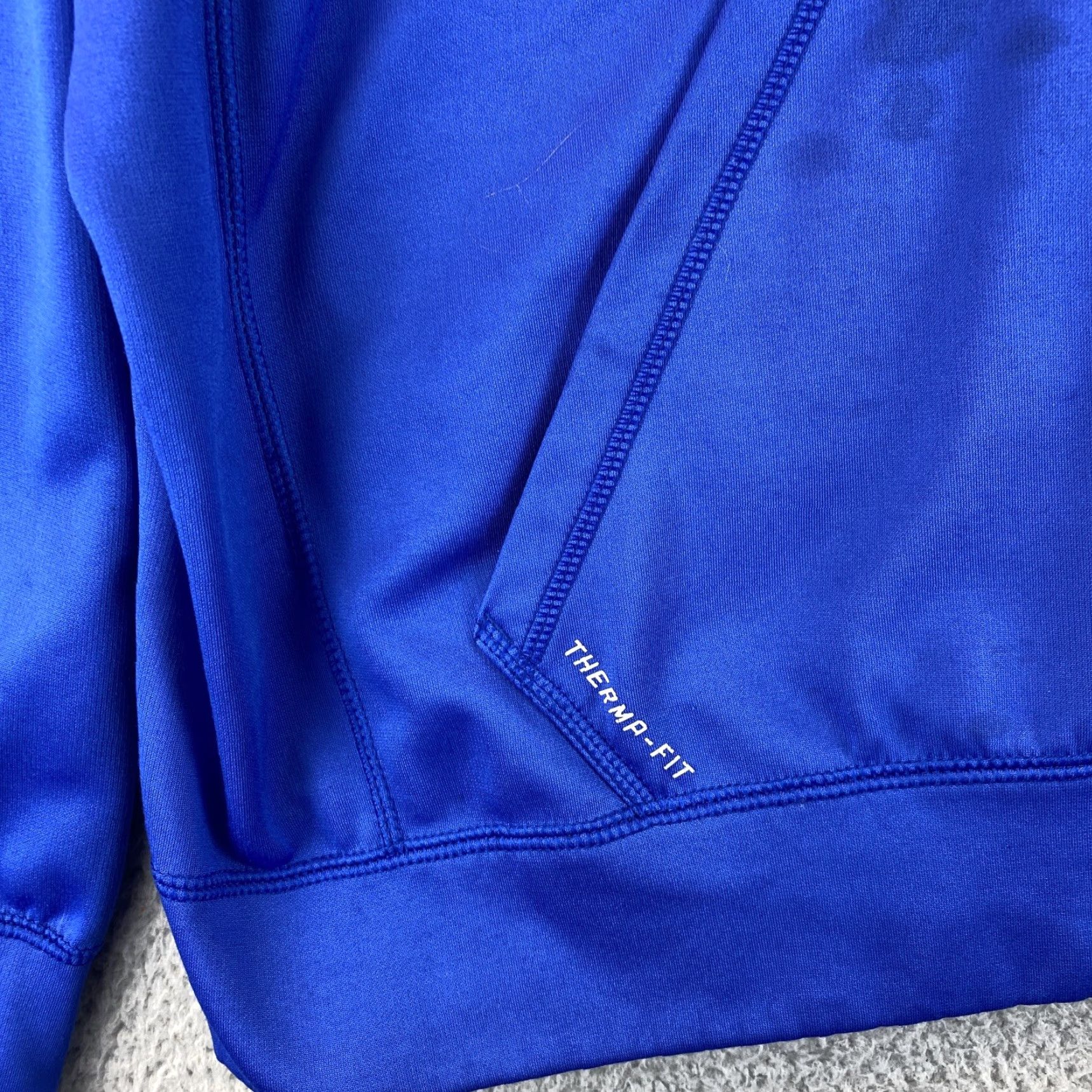 Nike Nike Therma Fit XL Blue Hoodie Hooded Sweatshirt Jacket Mens / 71-25 Size US XL / EU 56 / 4 - 3 Thumbnail