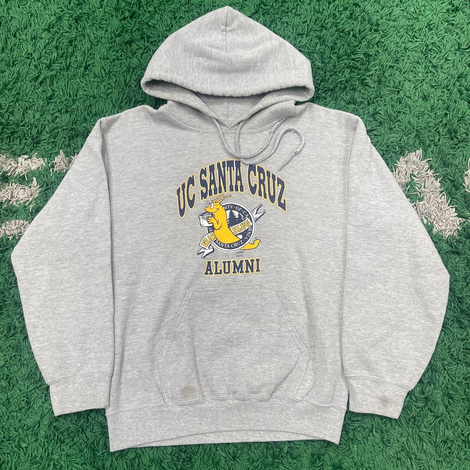 Santa Cruz Skateboards × Vintage UC Santa Cruz Banana Slugs hoodie Sweater Size Small S B11 Size US S / EU 44-46 / 1 - 1 Thumbnail