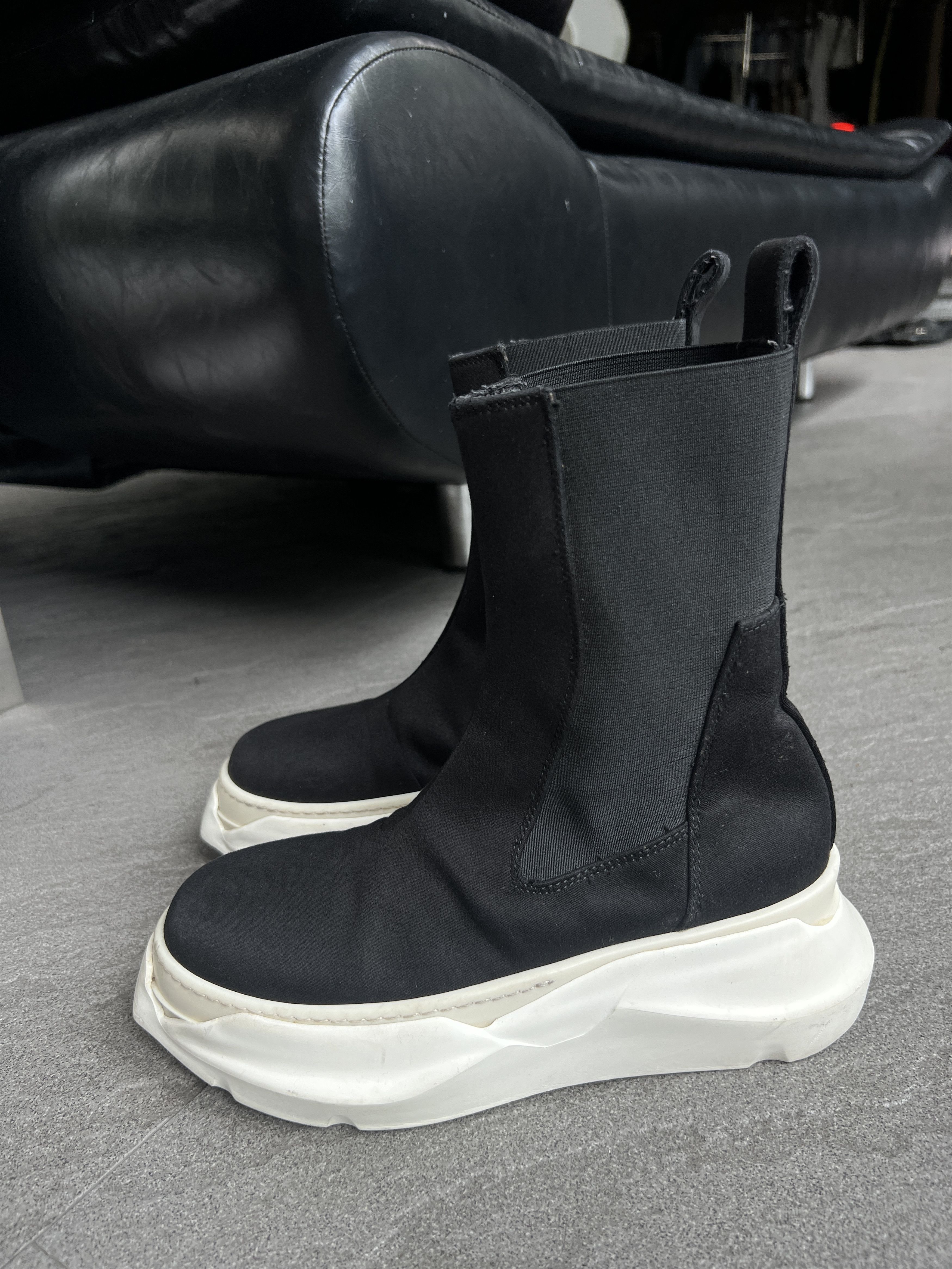 Rick Owens Drkshdw Rick Owens DRKSHDW Abstract Chelsea Boots EU38 Size US 5.5 / EU 38 - 5 Thumbnail
