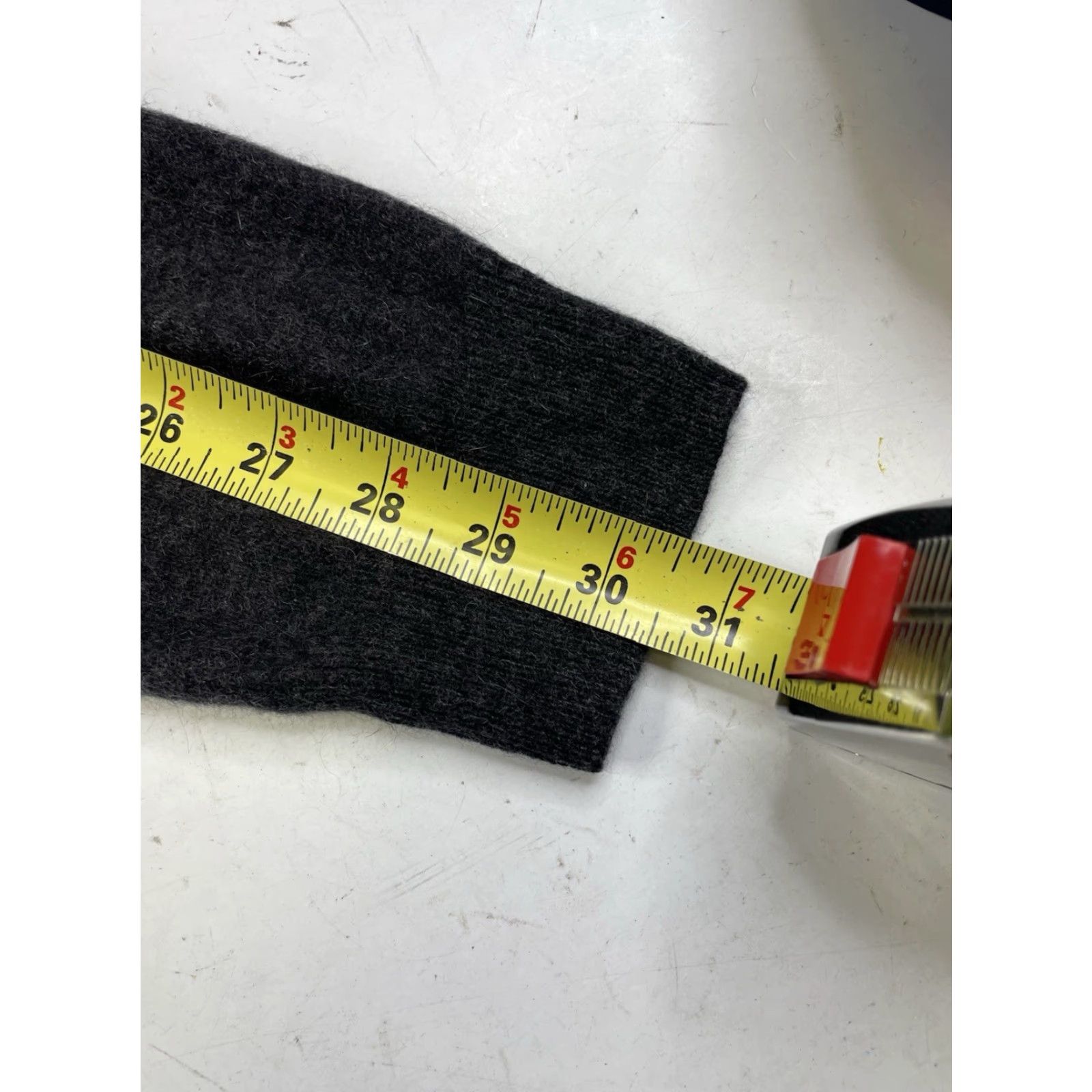 Vintage PAOLO MONDO V Neck 100% Cashmere Long Sleeve Sweater Gray Mens Large Size US L / EU 52-54 / 3 - 4 Thumbnail