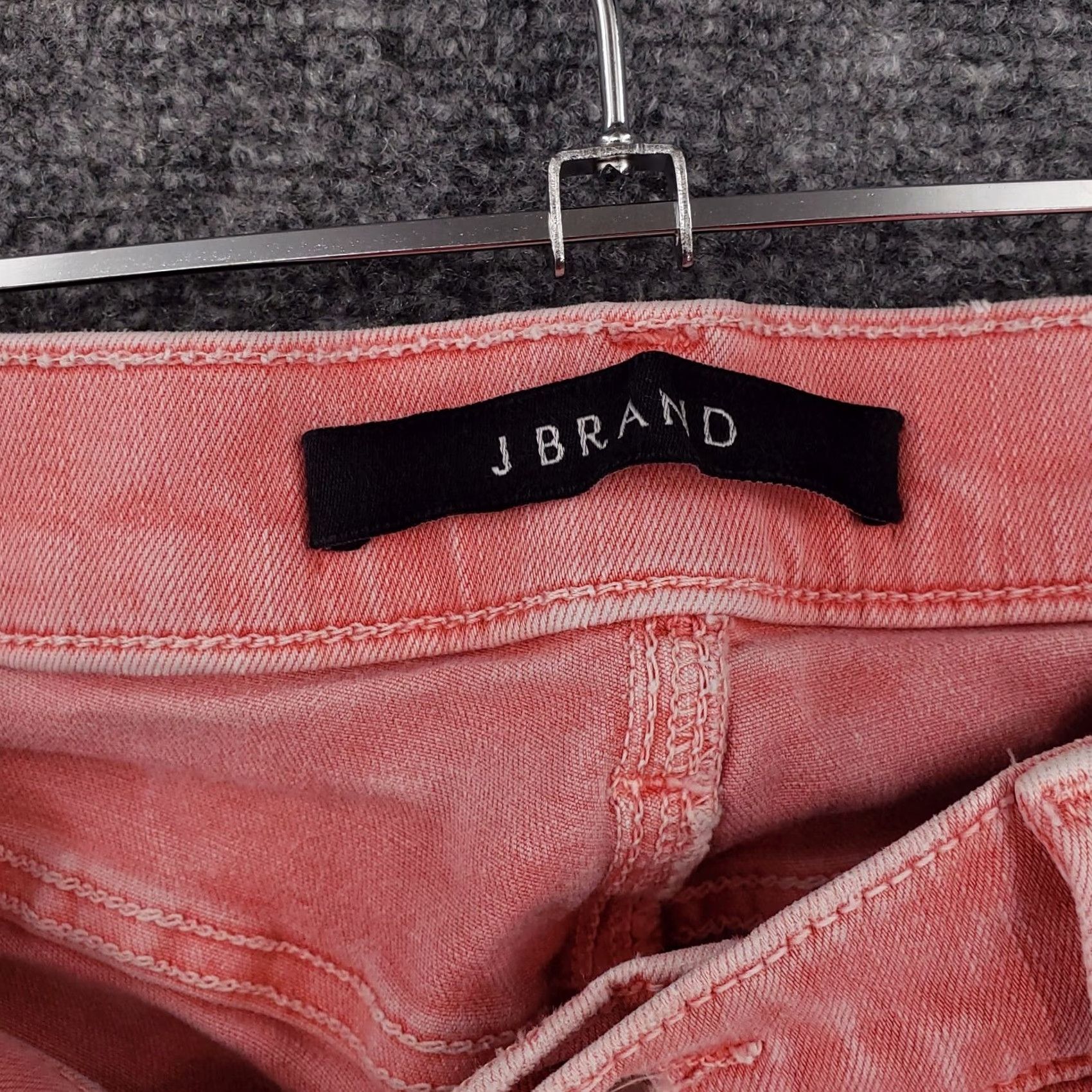 J Brand J Brand Jeans Capri Mid Rise Pink Denim Womens 27 Juniors Slim Size 27" / US 4 / IT 40 - 4 Thumbnail