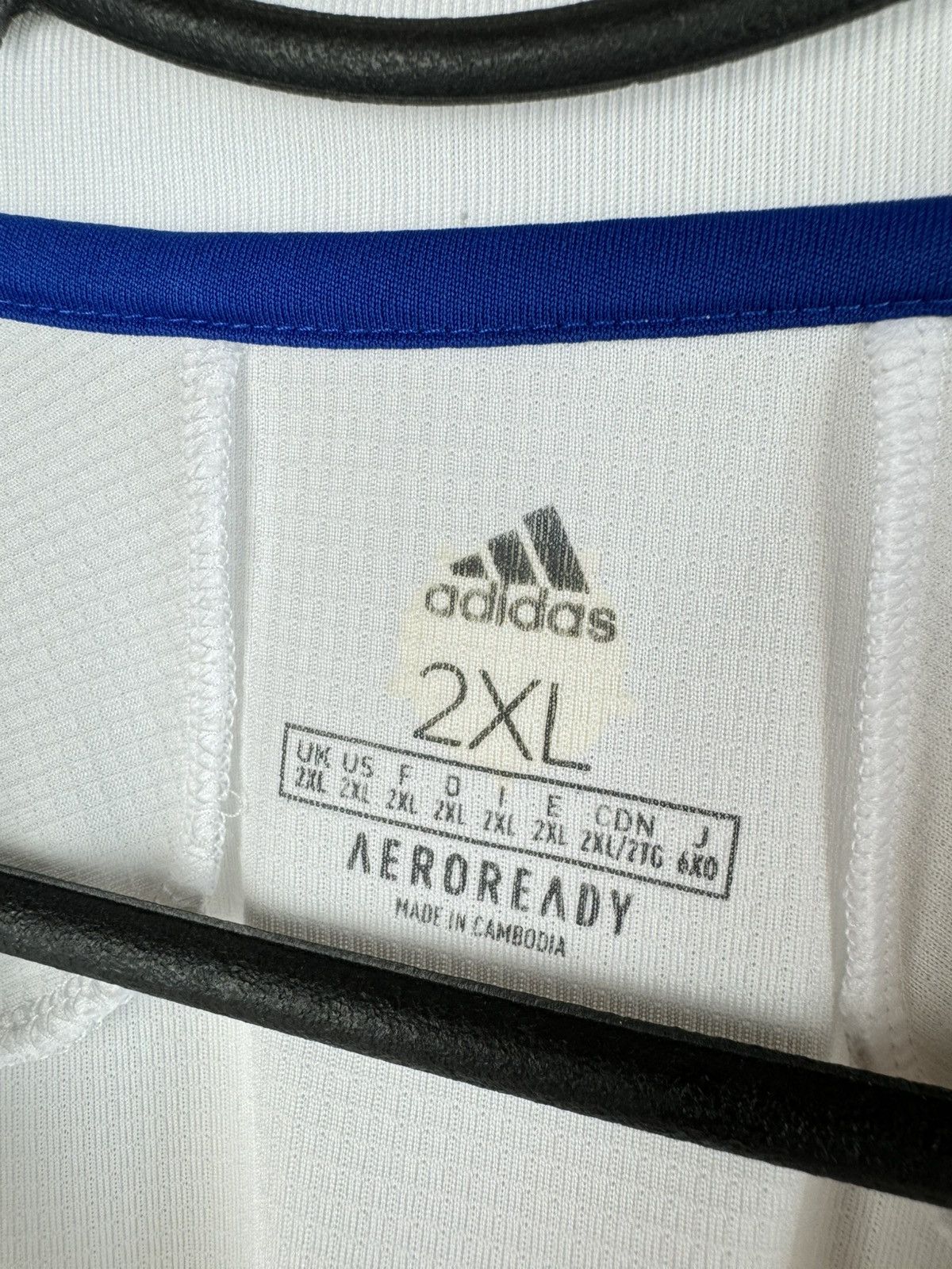 Adidas Leeds United 2020 2022 Home Football Soccer Jersey Adidas Size US XXL / EU 58 / 5 - 5 Thumbnail