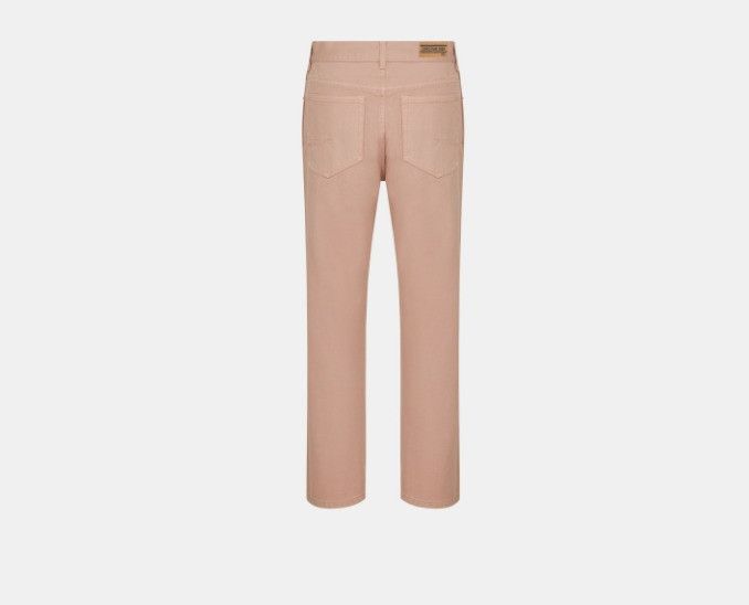 Dior o1w1db11124 Cropped Regular-Fit D03 Jeans in Pink Size 32" / US 10 / IT 46 - 2 Thumbnail