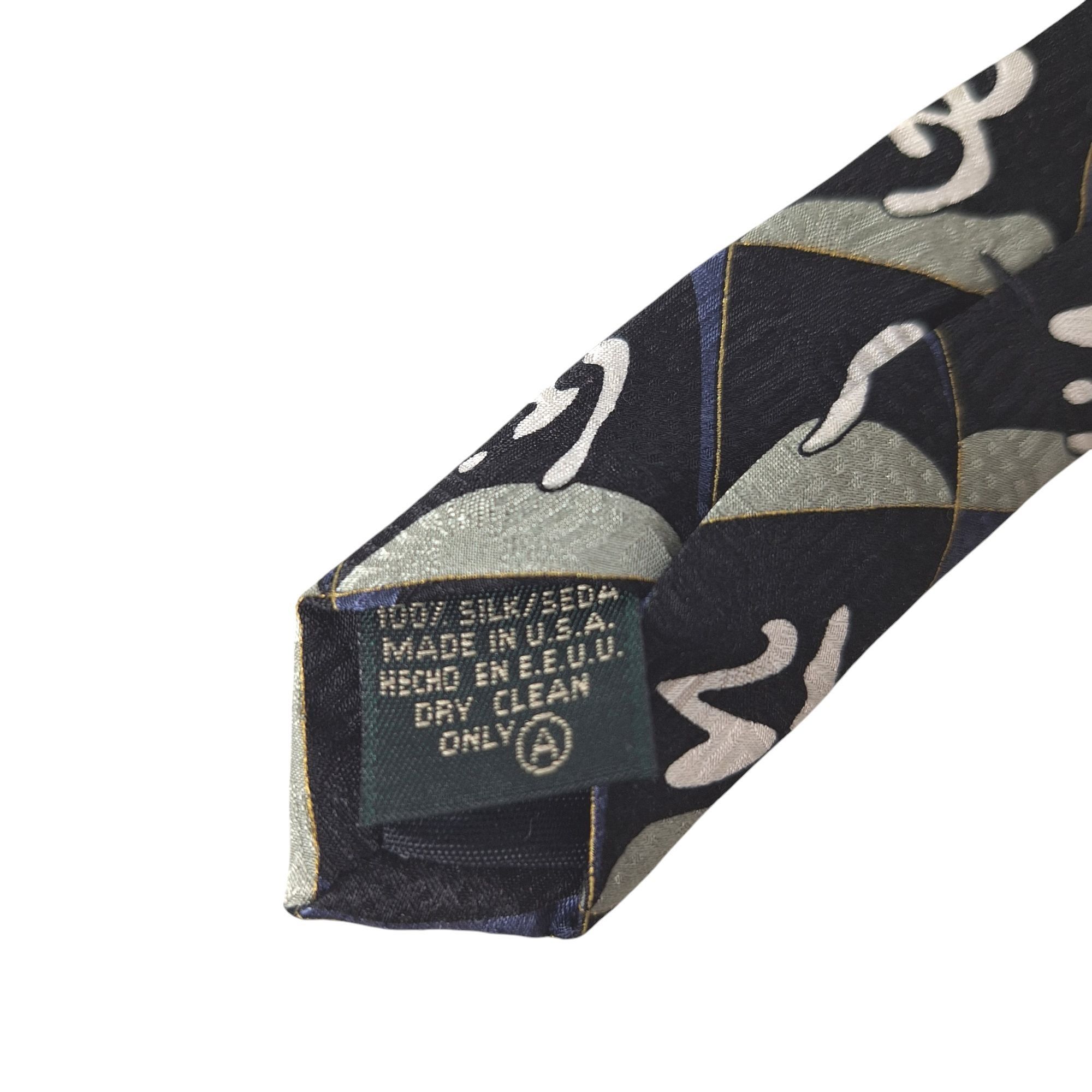 Other J. Riggins Men's Silk Tie Abstract Geometric Square Pattern Size ONE SIZE - 7 Thumbnail