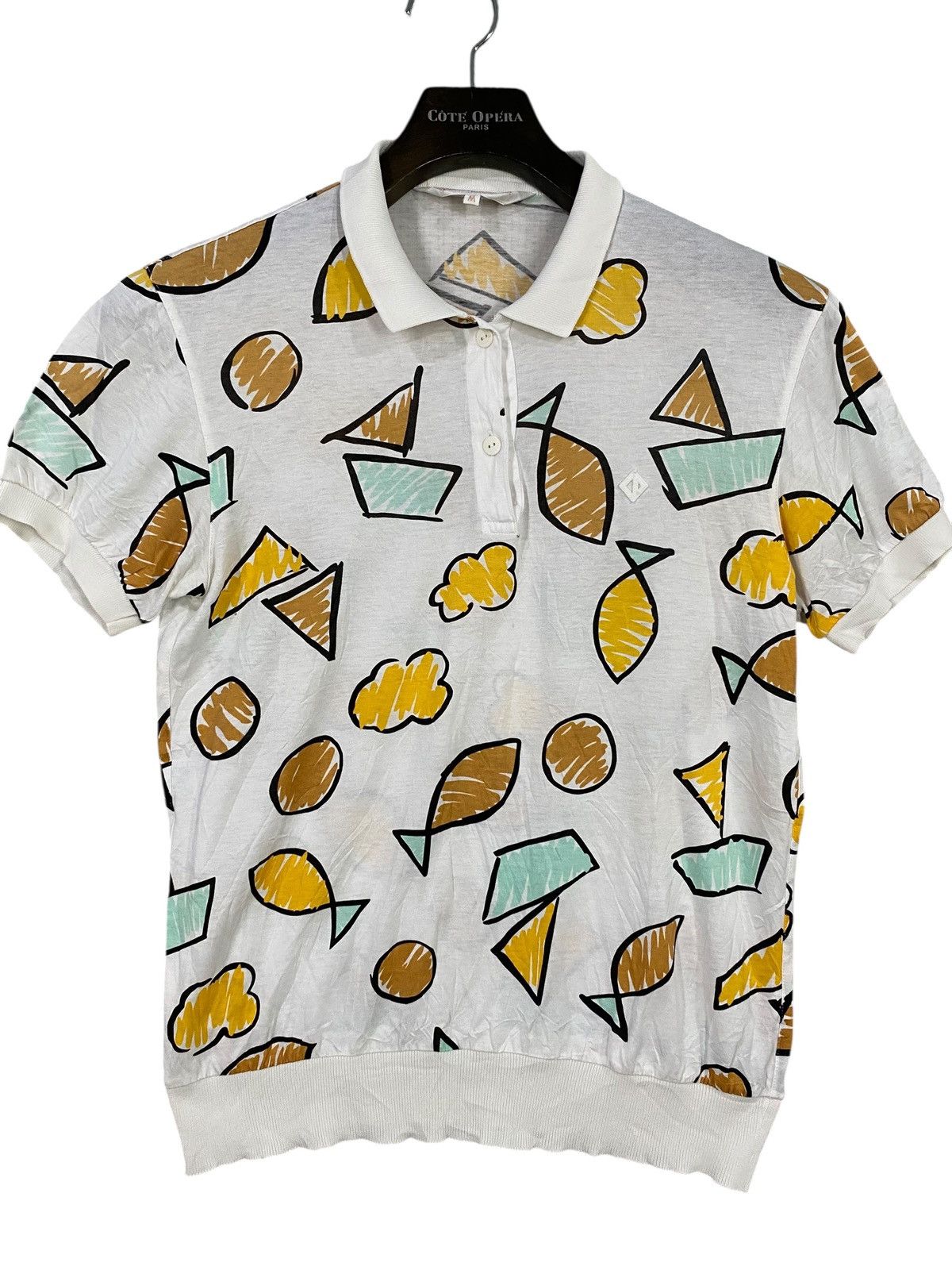 Christian Dior Monsieur Vintage christian dior sports polo shirt full printed Size US M / EU 48-50 / 2 - 3 Thumbnail