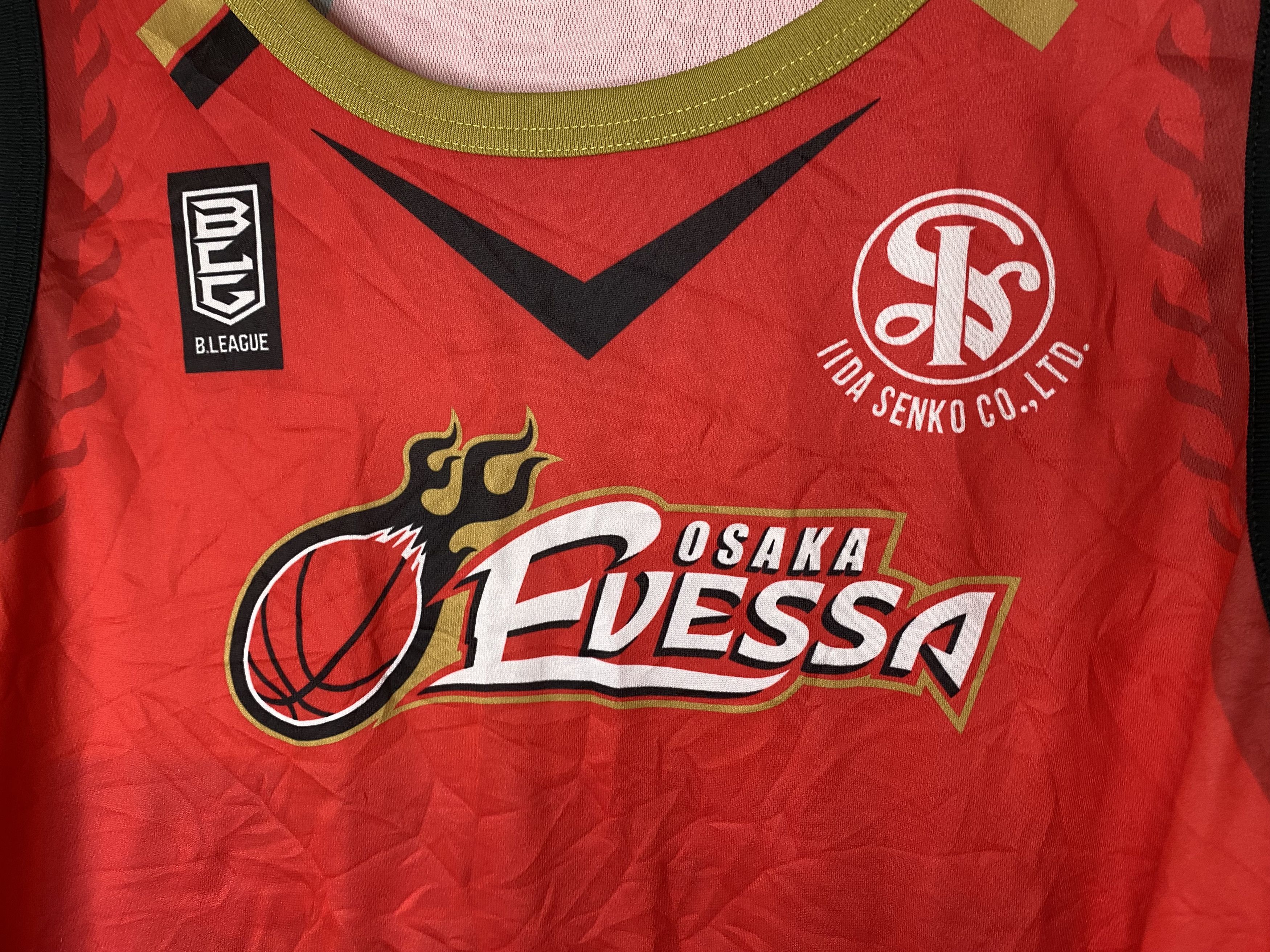 NBA × Vintage OSAKA EVESSA B. LEAGUE JAPANESE BASKETBALL JERSEY SHIRT Size US M / EU 48-50 / 2 - 4 Thumbnail