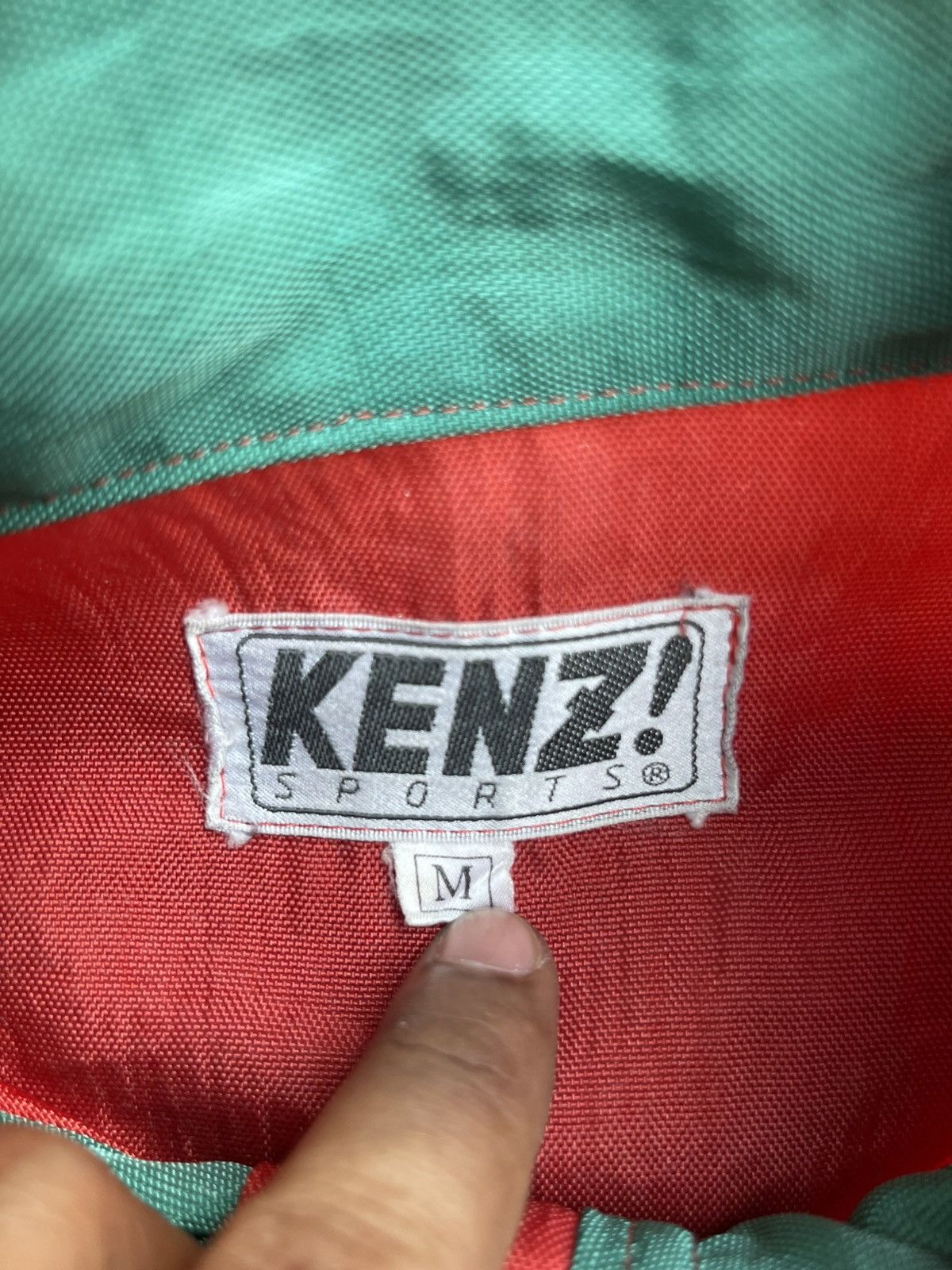 Sports Specialties × Vintage Vintage Kenz Sports Funny Motorcycle Club Jacket - Red Nylon Size US M / EU 48-50 / 2 - 3 Thumbnail