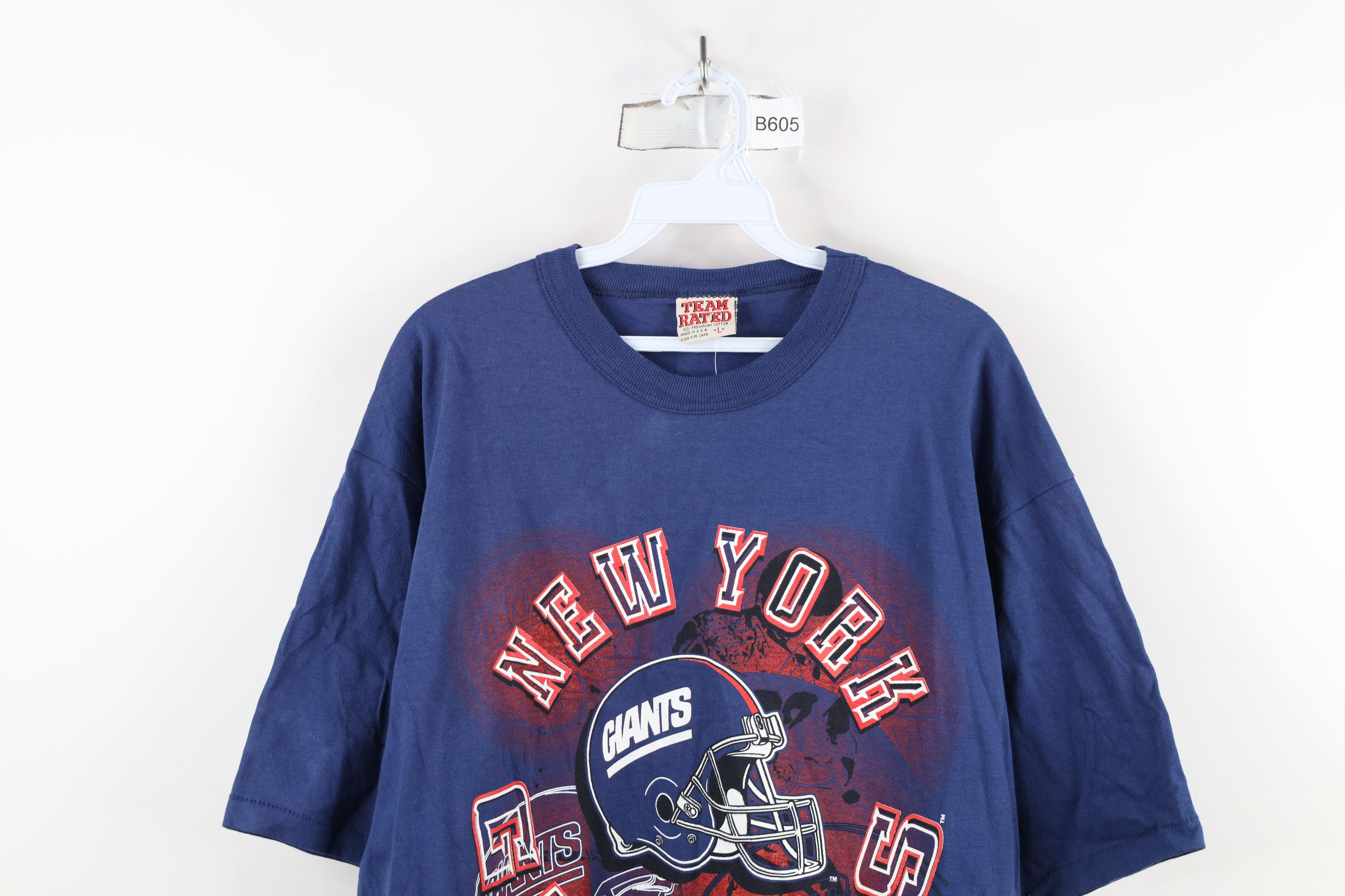 Vintage Deadstock Vintage 90s New York Giants Football T-Shirt USA Size US L / EU 52-54 / 3 - 2 Thumbnail