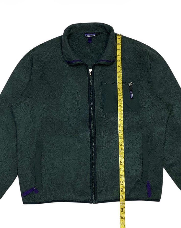 Patagonia Vintage 90s Patagonia Green Full Zip Synchilla Fleece Jacket Size US XL / EU 56 / 4 - 14 Thumbnail