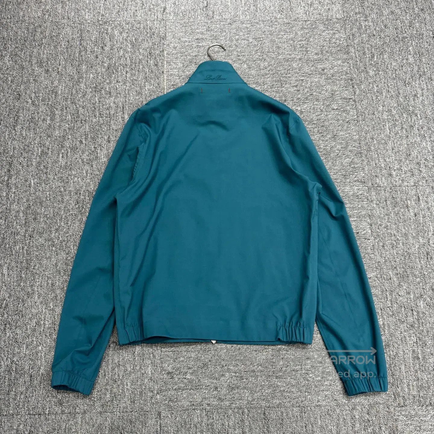 Loro Piana Blue Zip-Front Bomber Jacket Size S. Size US S / EU 44-46 / 1 - 6 Thumbnail