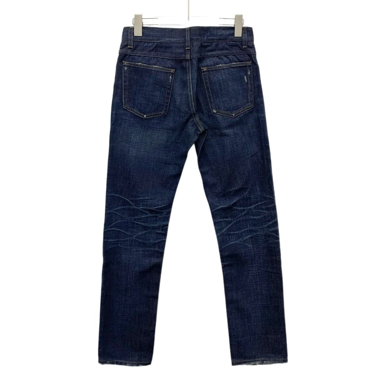 Dolce & Gabbana Dolce Gabbana Dark Blue Vintage Distressed Denim Pants K26WX Size US 30 / EU 46 - 2 Thumbnail