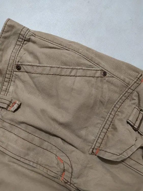 Edwin × Japanese Brand Edwin 505 khaki Cargo pants Nice Design Pocket Tactical Size US 30 / EU 46 - 7 Thumbnail