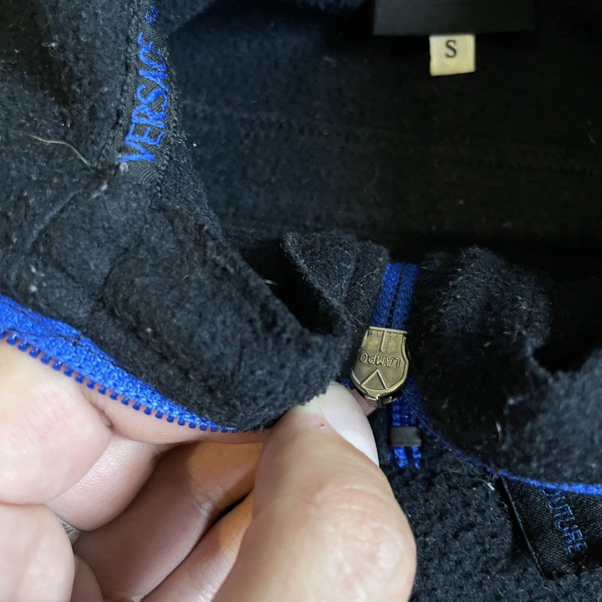 Versace × Versus Versace × Vintage Versace Fleeced Zip Jacket 90s Size US S / EU 44-46 / 1 - 6 Thumbnail
