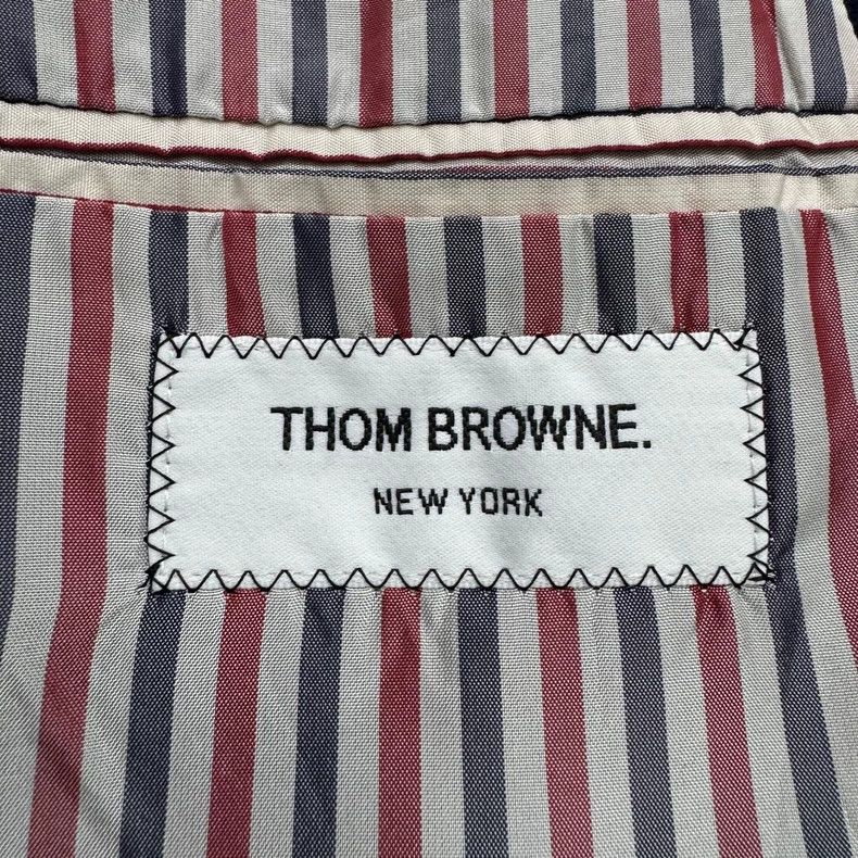 Thom Browne Thom Browne size3 A wool patchwork coat Size US L / EU 52-54 / 3 - 4 Thumbnail