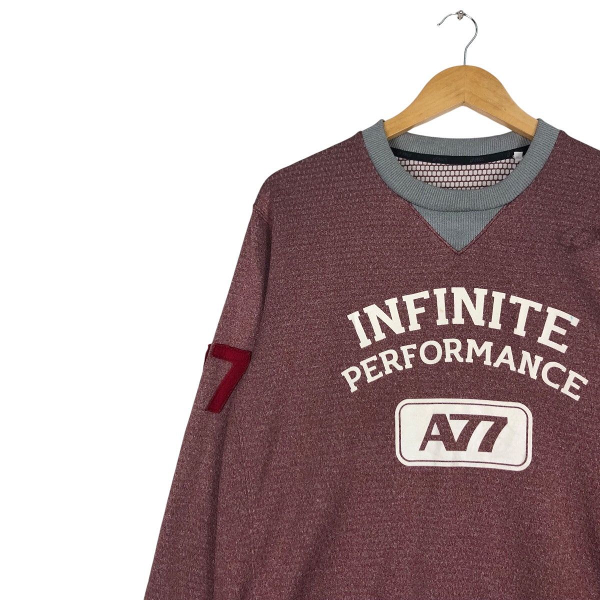 Asics × Japanese Brand × Vintage Vintage Asics Infinite A77 Sweatshirt 90s Streetwear Medium Size US M / EU 48-50 / 2 - 6 Thumbnail