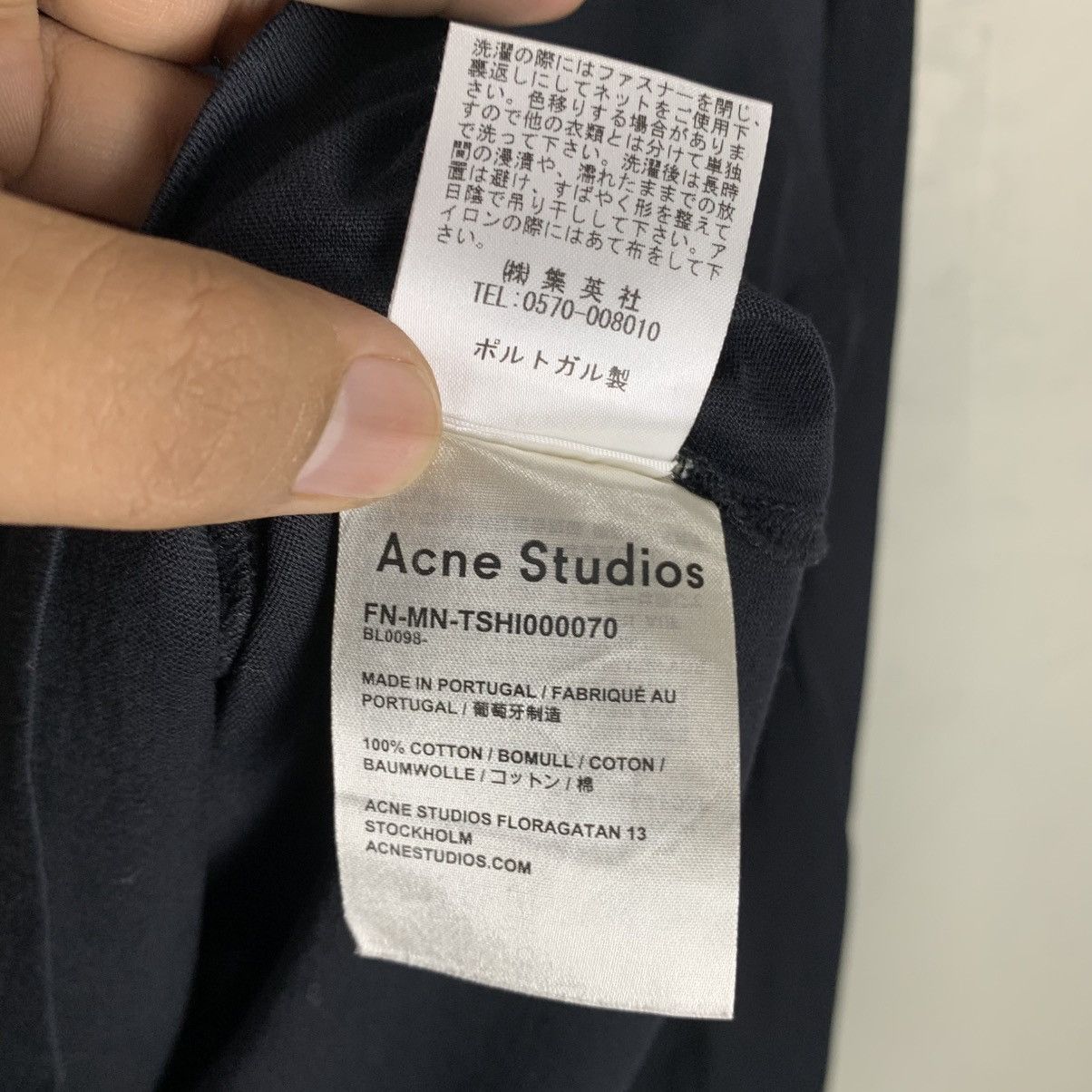 Acne Studios ACNE STUDIOS Half-Zip Long Sleeve Size US S / EU 44-46 / 1 - 12 Thumbnail