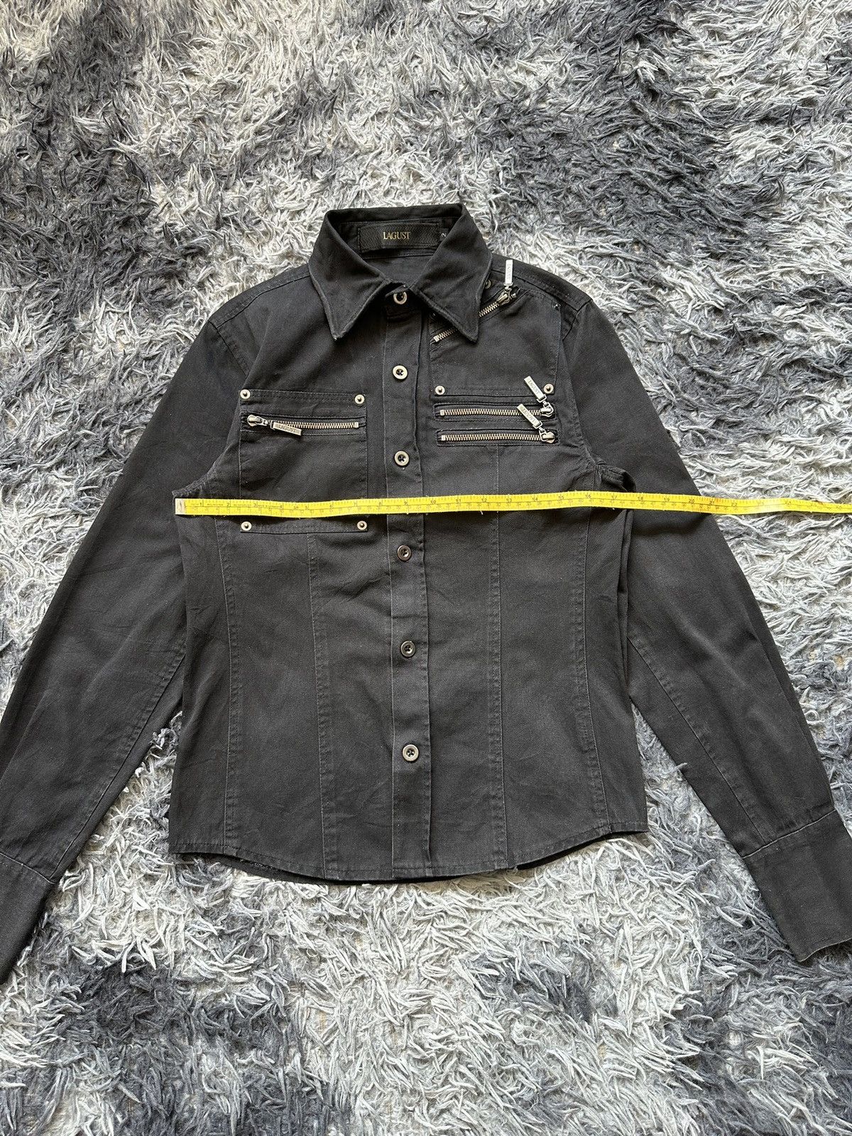 Lip Service SS06 - Lagust Anarchism multizipper shirt Size US M / EU 48-50 / 2 - 13 Thumbnail