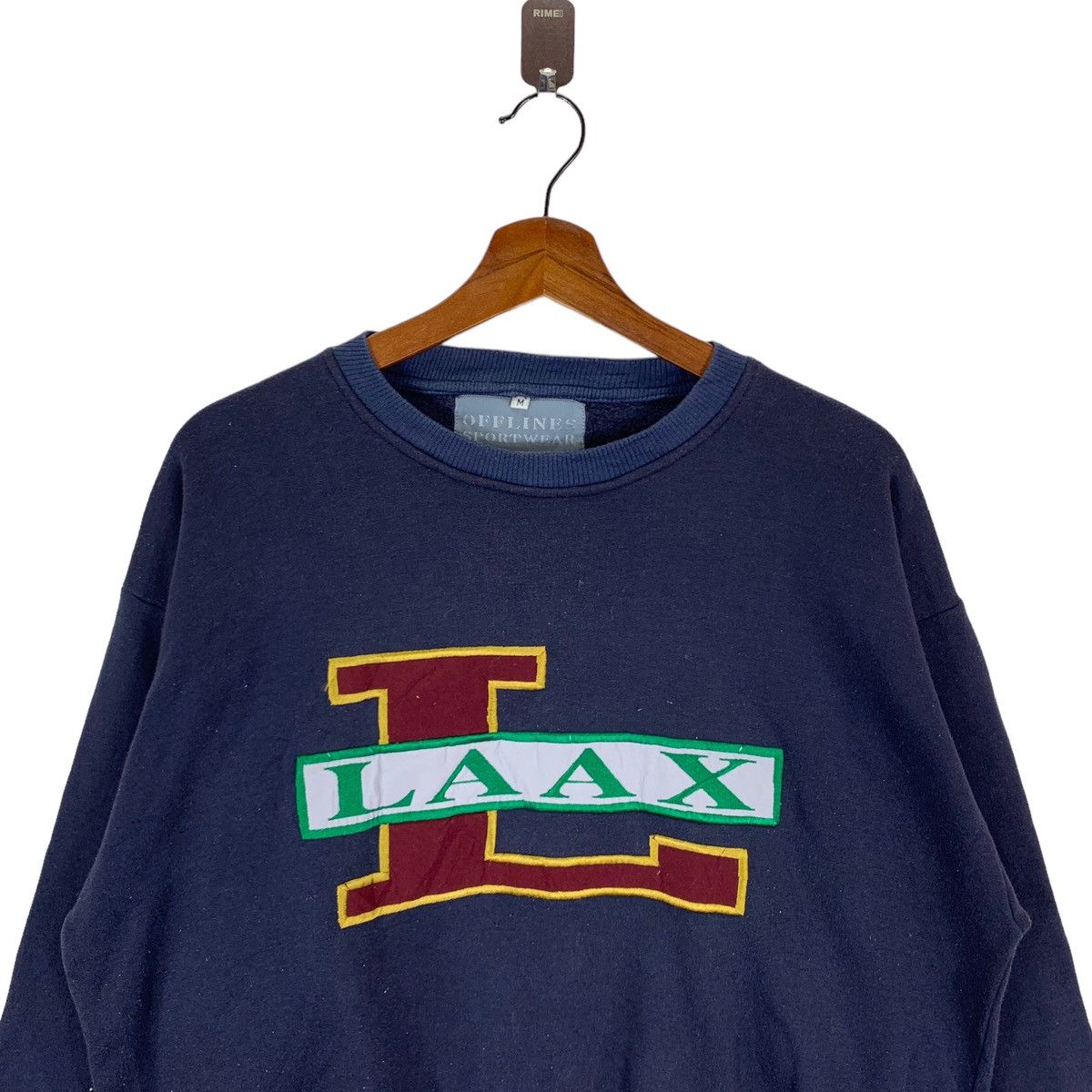 Vintage VINTAGE LAAX OFFLINE SPORTSWEAR JUMPER CREWNECK Size US M / EU 48-50 / 2 - 3 Thumbnail