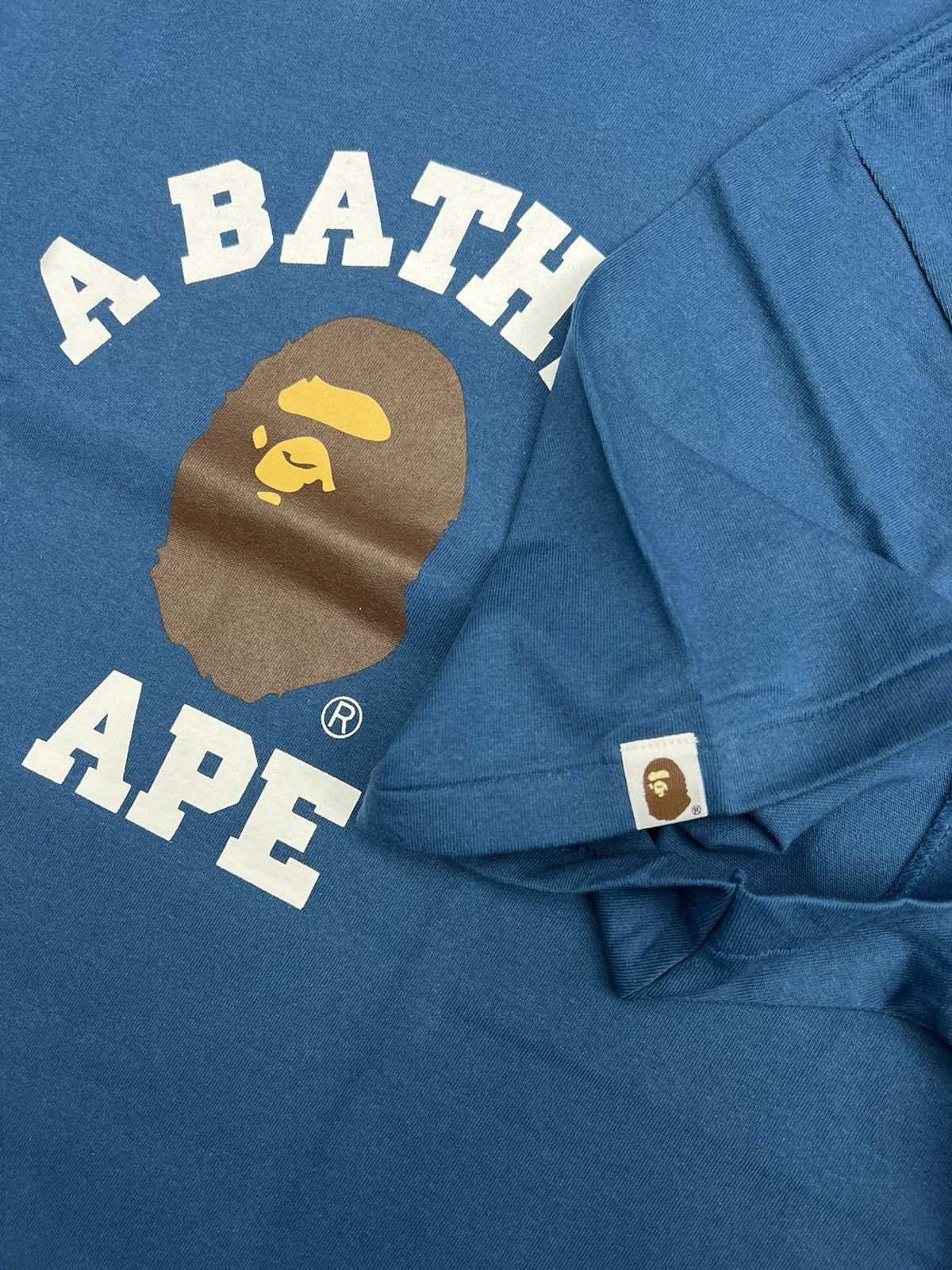 Bape Bape College T-Shirt (3XL) Size US XXL / EU 58 / 5 - 3 Thumbnail