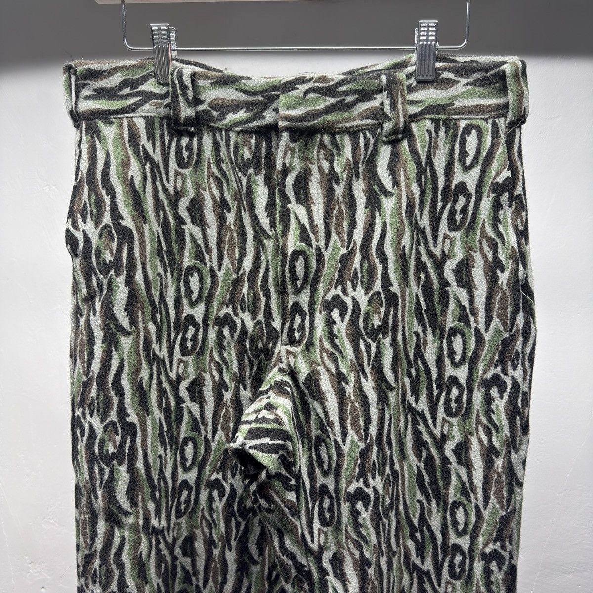 Vintage 80s Woolrich Shadow Bark Wool Camo Pants ERD Grunge ERL Size US 36 / EU 52 - 5 Thumbnail