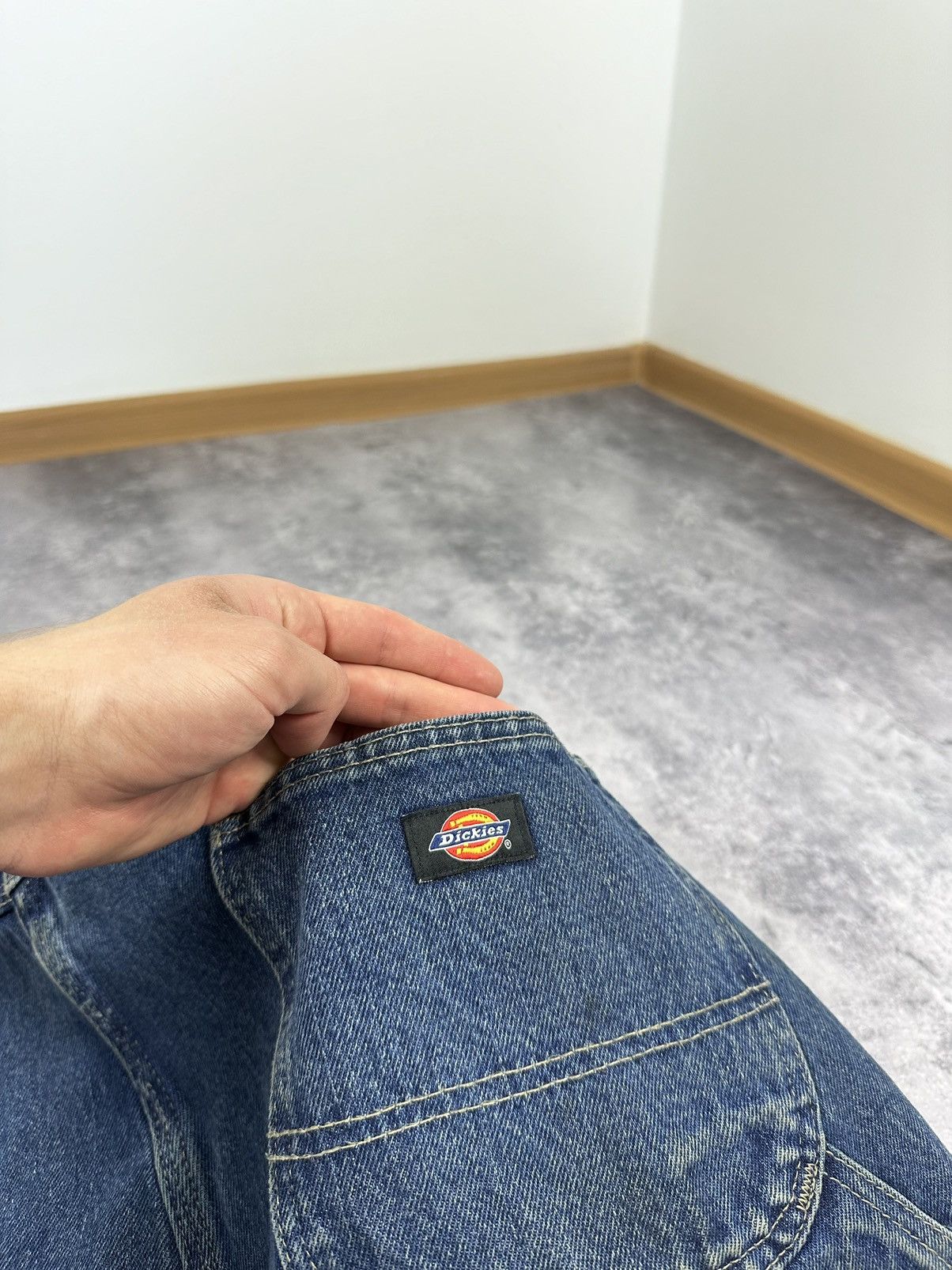 Dickies × Vintage Vintage Dickies Distressed USA Cargo Faded Opium Work Shorts Size US 40 / EU 56 - 7 Thumbnail