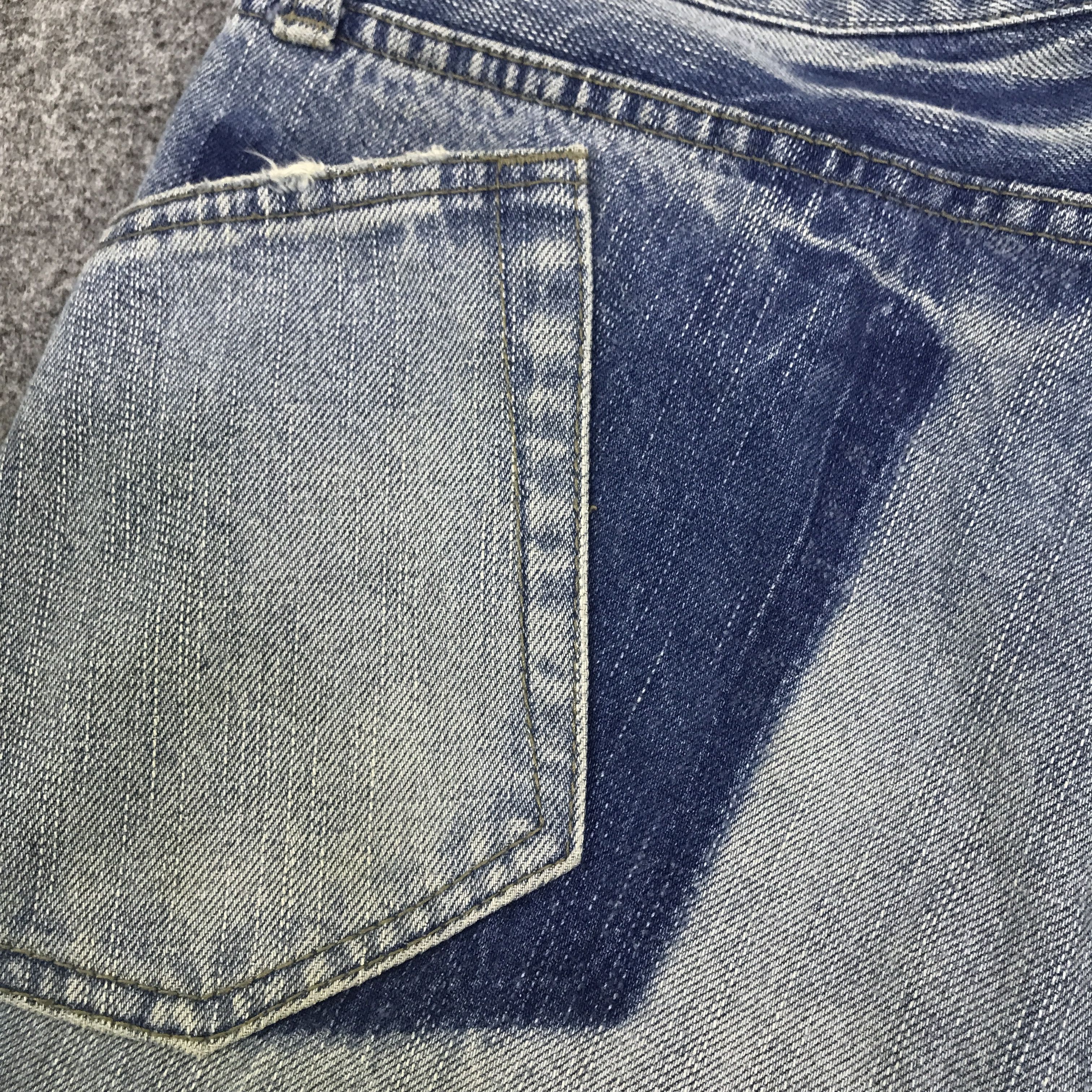 PPFM PPFM Japan Design distressed jeans Pants K130B17 Size US 32 / EU 48 - 15 Thumbnail
