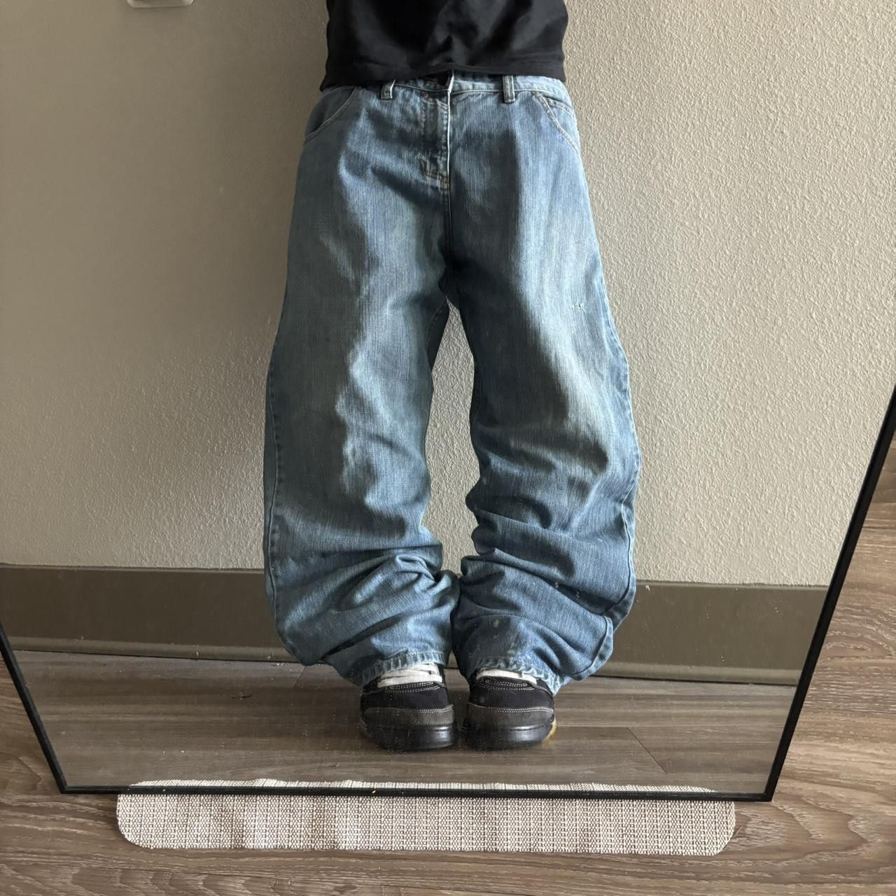 Hurley Crazy Vintage Y2K/2000s Baggy Hurley Skater Style Denim Jeans! 38x32 Size US 38 / EU 54 - 1 Thumbnail