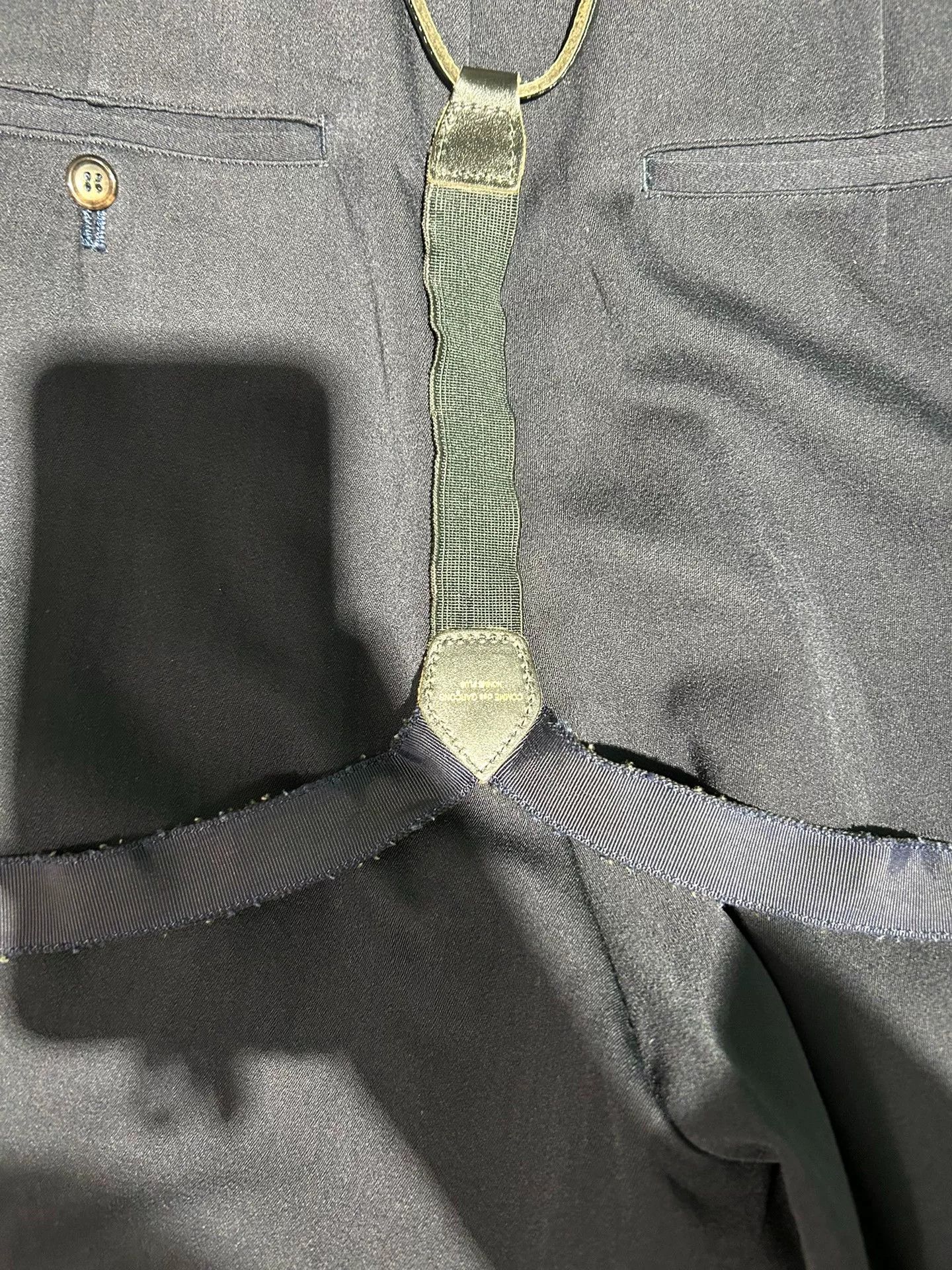 Comme des Garcons Homme Plus Comme des Garcons Homme Plus Wool Suspender Pants Size US 32 / EU 48 - 6 Thumbnail