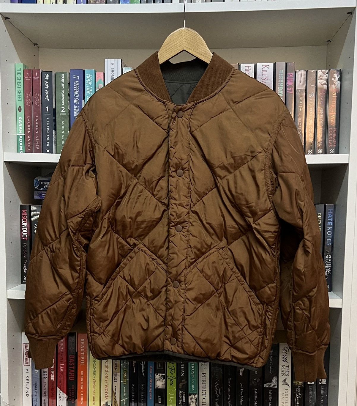 Christophe Lemaire Uniqlo Lemaire Revesible Bomber Jacket Size US S / EU 44-46 / 1 - 2 Thumbnail