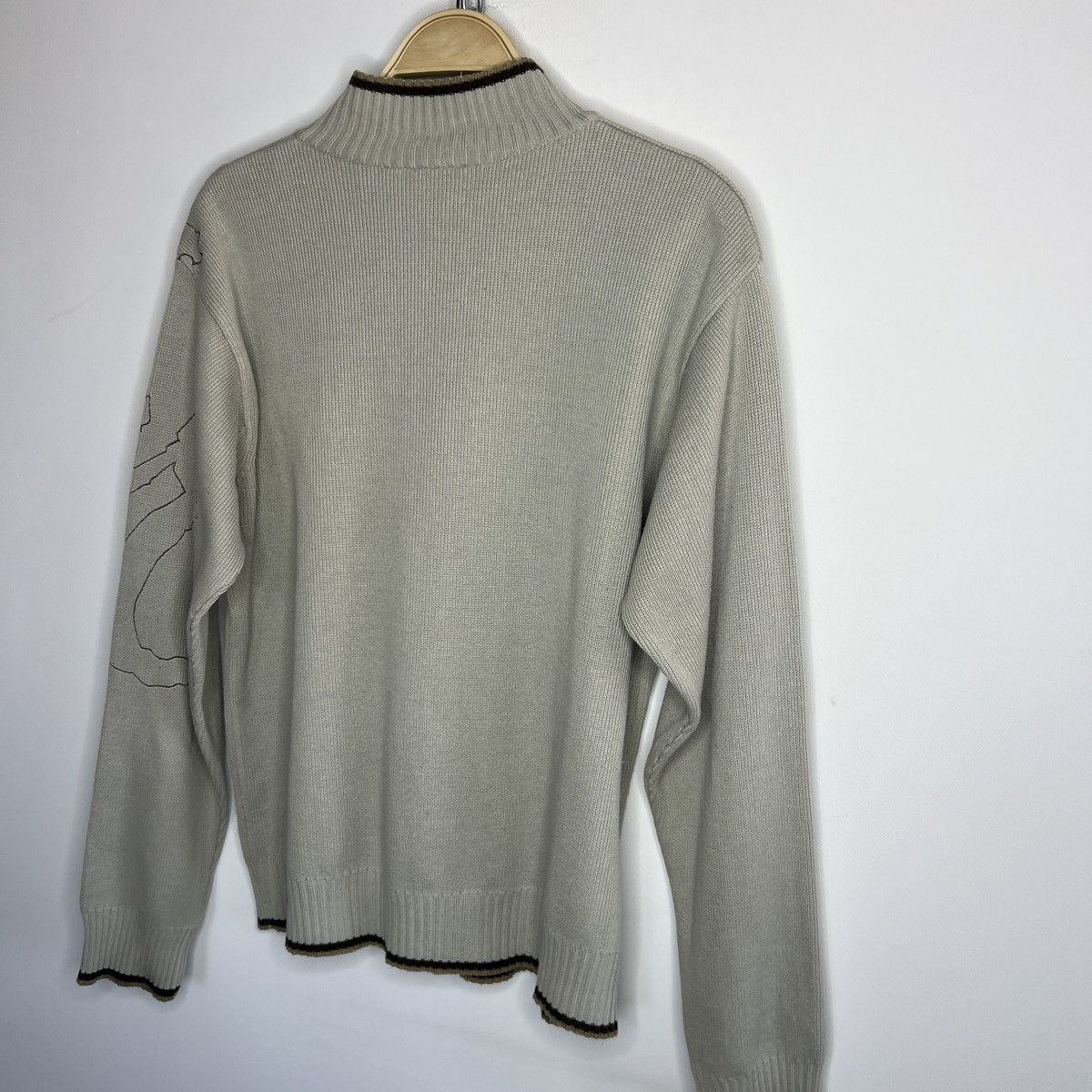 Quiksilver × Vintage CRAZY VINTAGE QUICKSILVER ZIP UP SWEATSHIRT Y2K Size US M / EU 48-50 / 2 - 8 Thumbnail