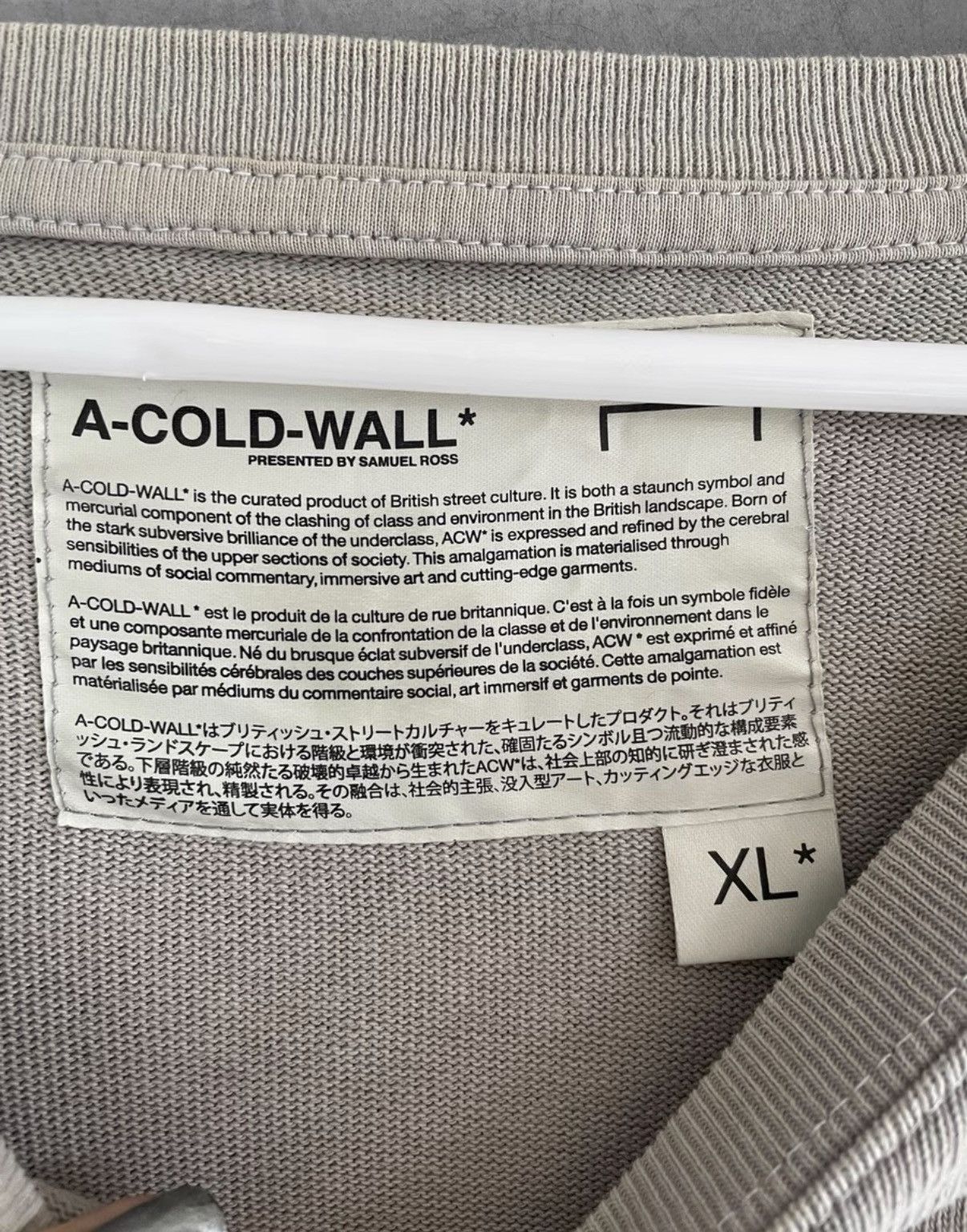 A-COLD-WALL* A-Cold-Wall* Long Sleeve Size US XL / EU 56 / 4 - 3 Thumbnail