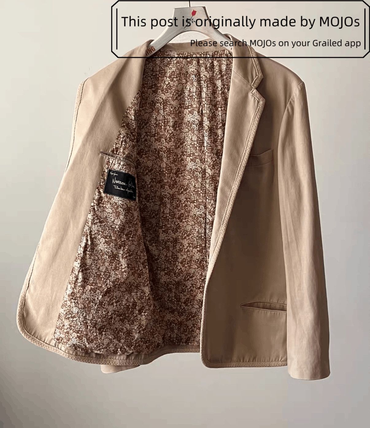 Number (N)ine Sz 2 Number Nine 03SS Flower Inner Jacket mojos101711 Size US M / EU 48-50 / 2 - 3 Thumbnail