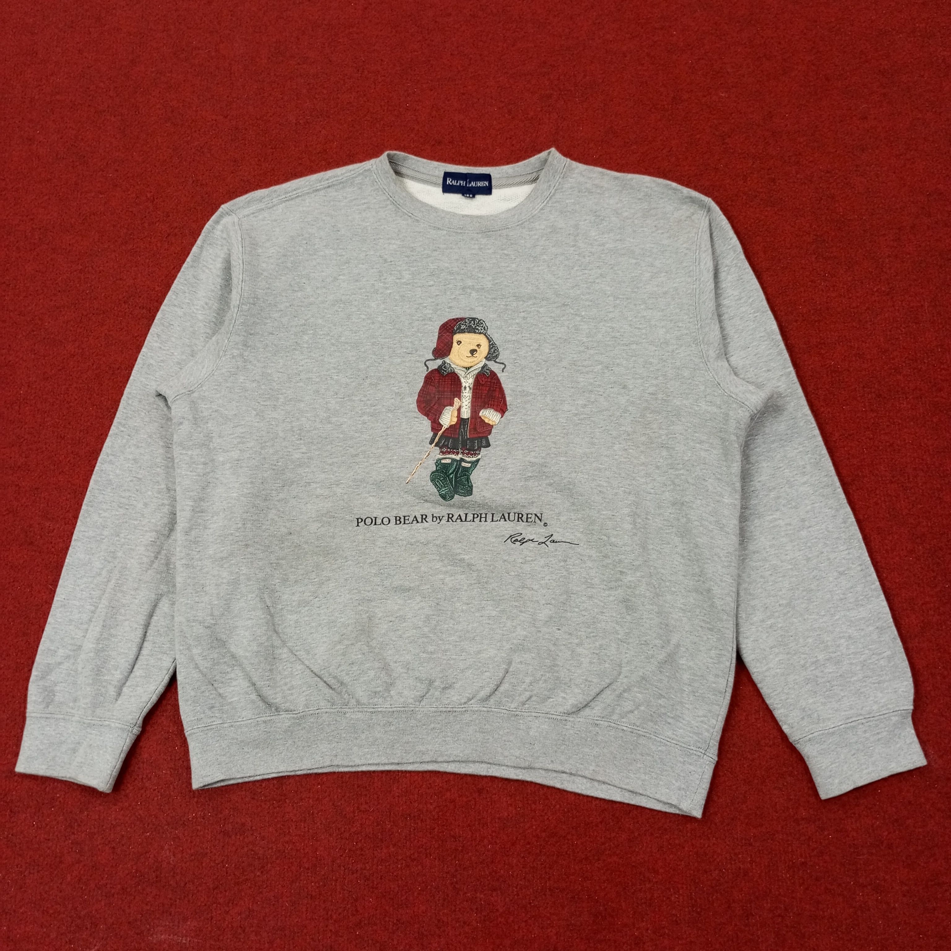 Ralph Lauren Polo Bear By Ralph Lauren Sweatshirt c243n25 Size US M / EU 48-50 / 2 - 1 Thumbnail
