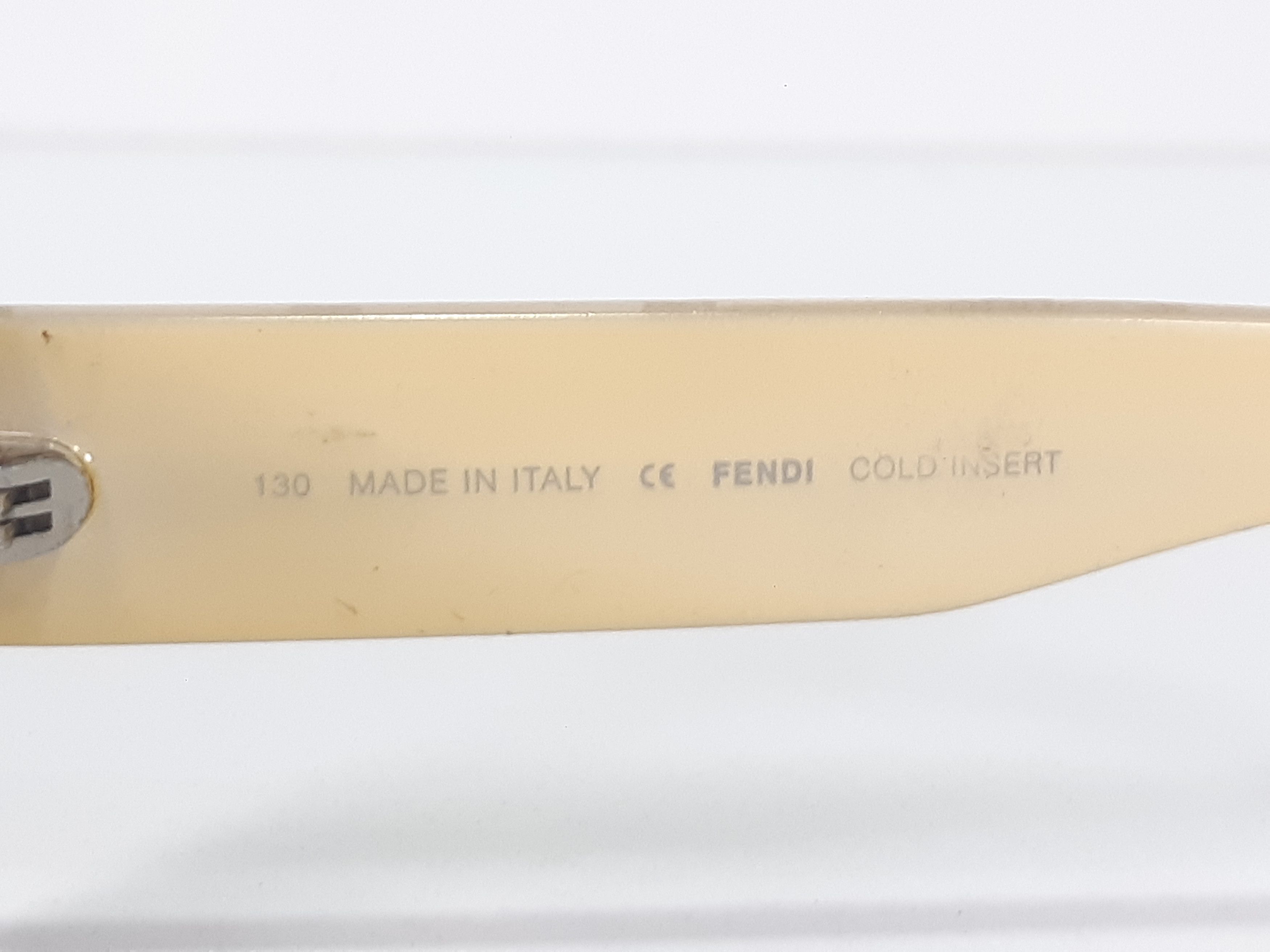 Fendi FENDI FS5008 Italy Cold Insert Sunglasses ONLY FRAME Size ONE SIZE - 8 Thumbnail